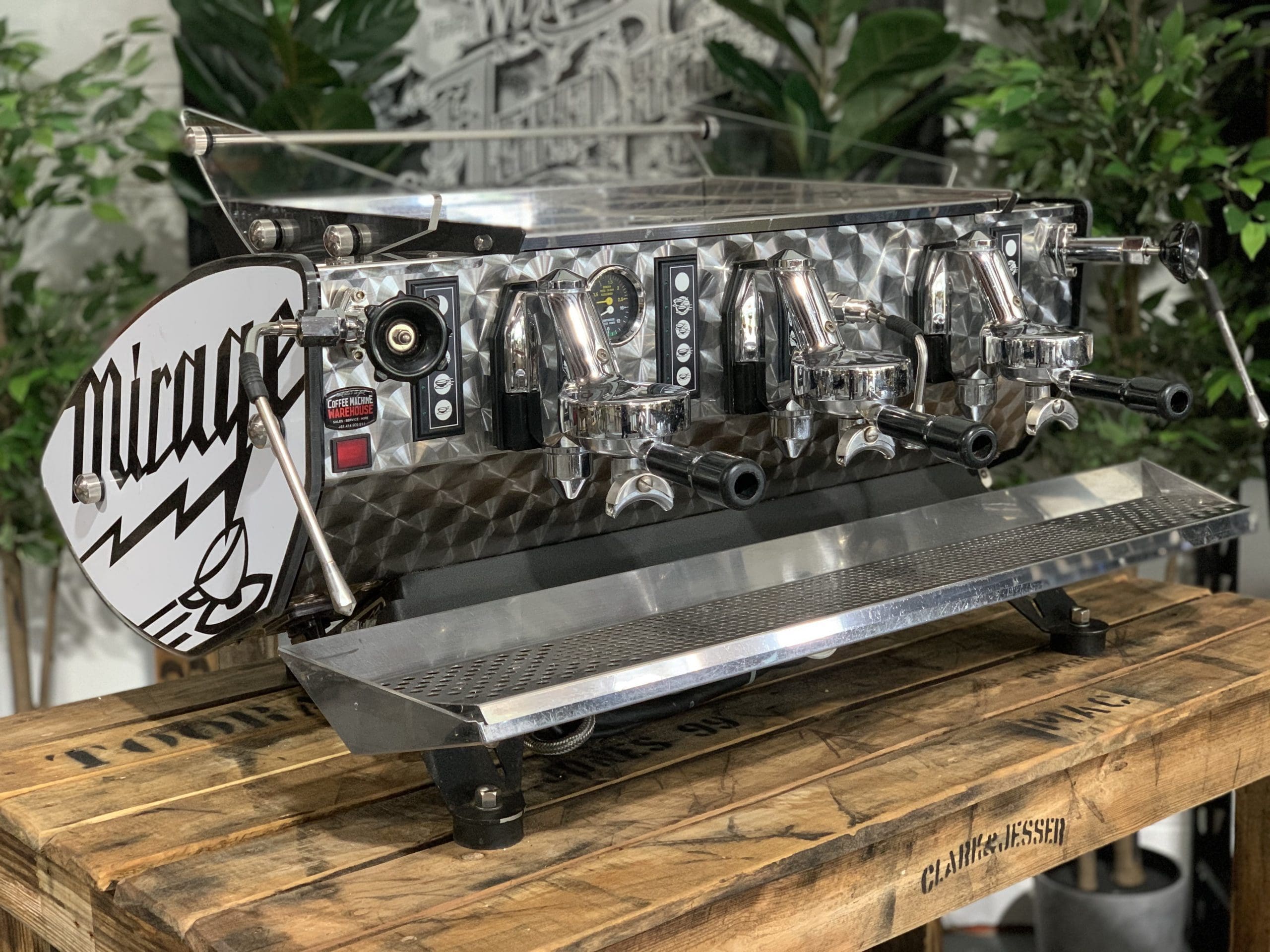 Kees Van Der Westen Mirage Arte Veloce Triplette 3 Group White Sides - Used