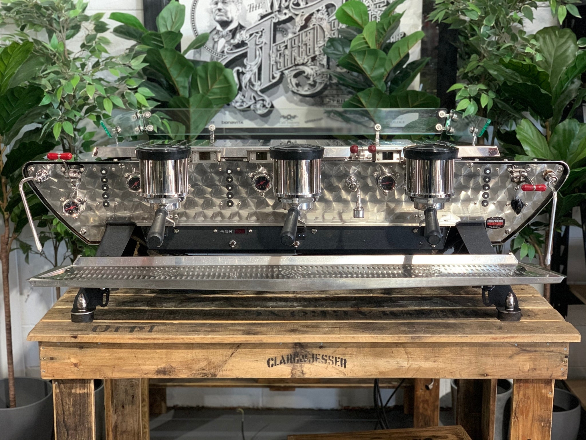 Kees Van Der Westen Spirit Triplette AV 3 Group Coffee Machine Arte Veloce - Used