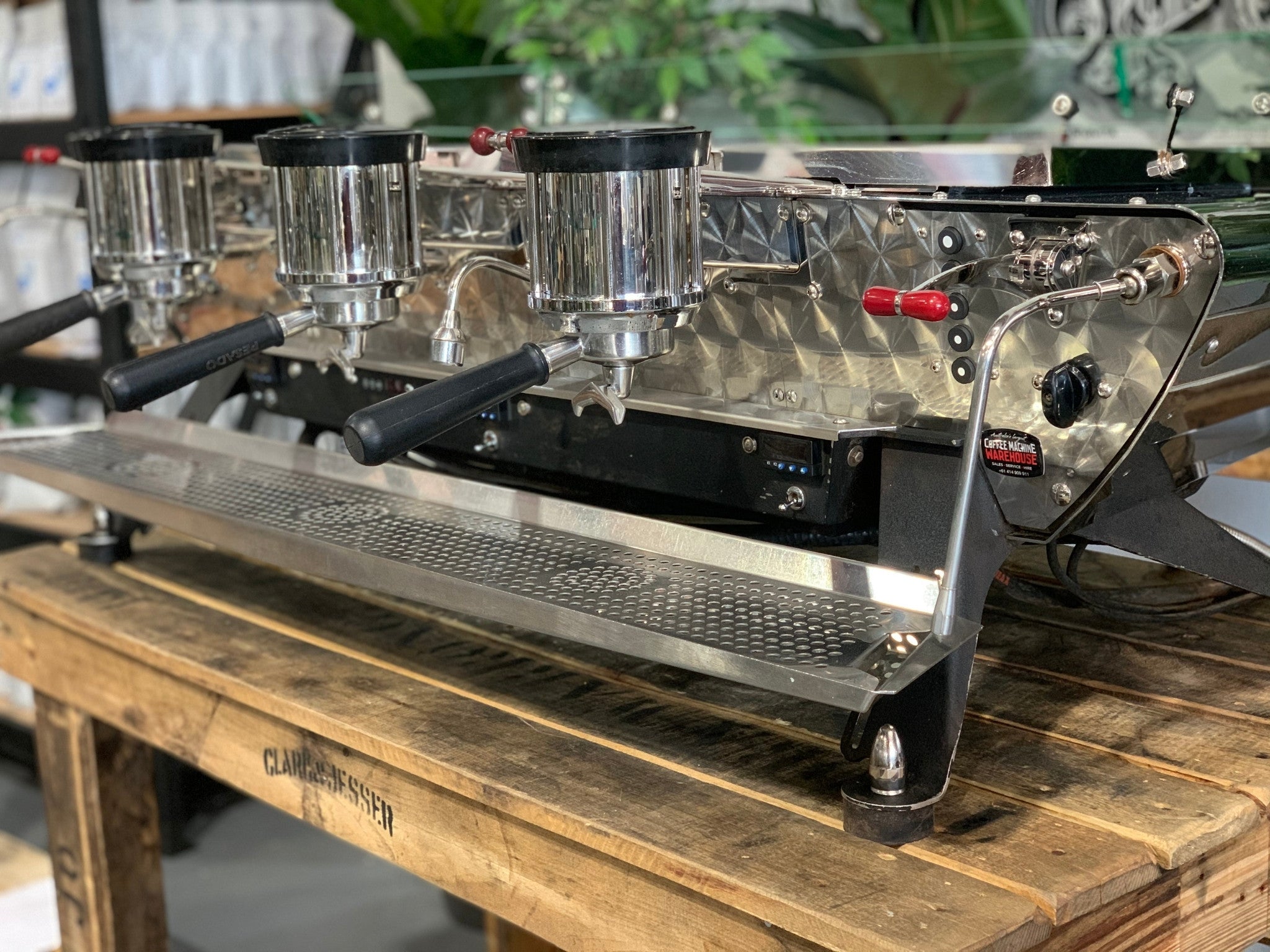 Kees Van Der Westen Spirit Triplette AV 3 Group Coffee Machine Arte Veloce - Used