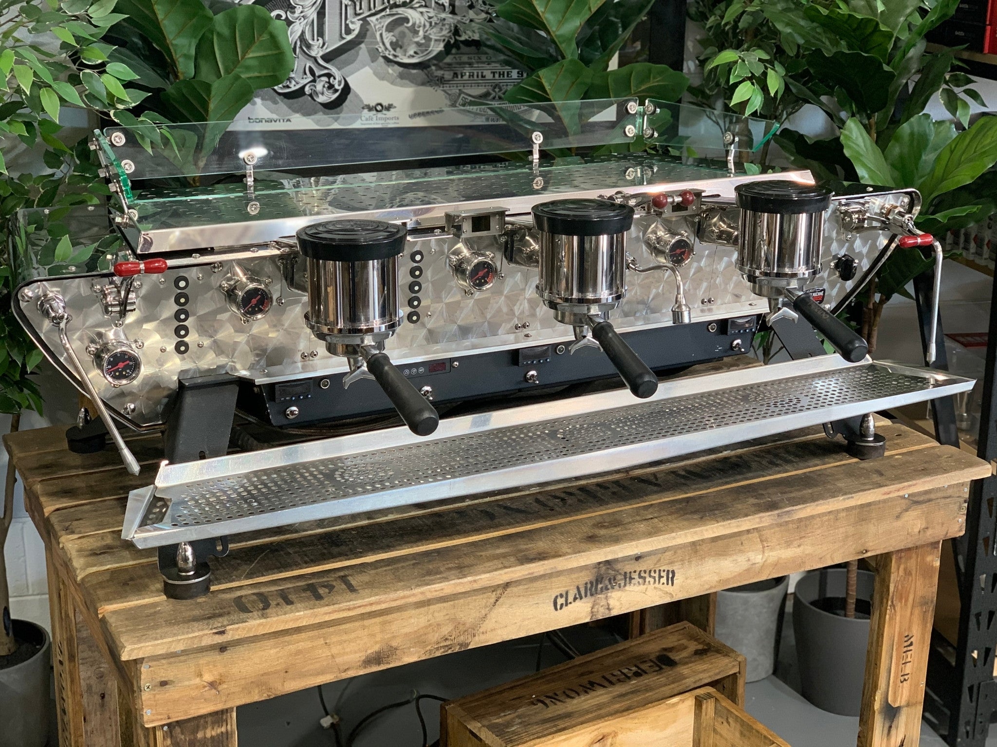 Kees Van Der Westen Spirit Triplette AV 3 Group Coffee Machine Arte Veloce - Used