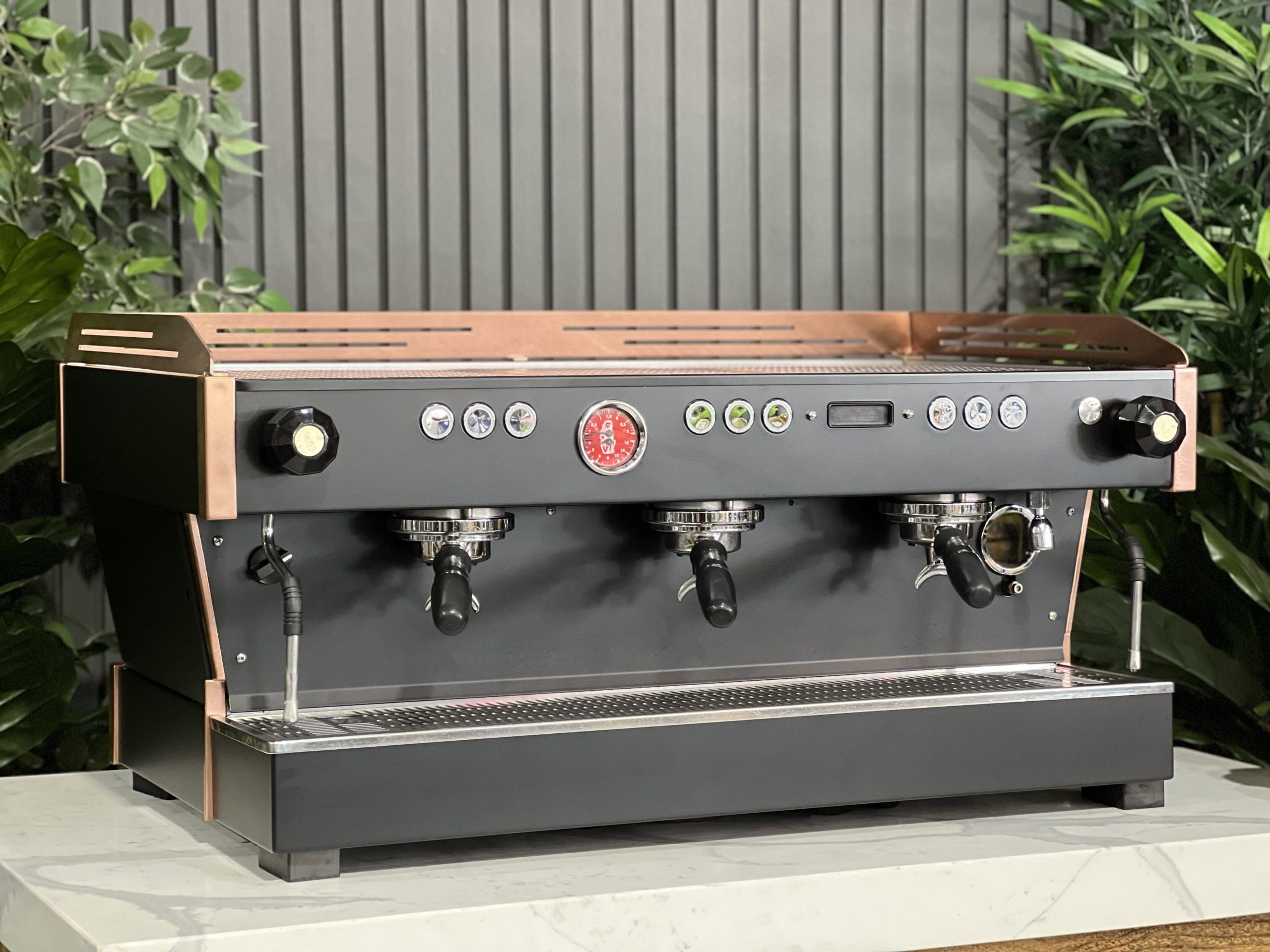 La Marzocco Linea PB 3 Group Black & Copper - Used