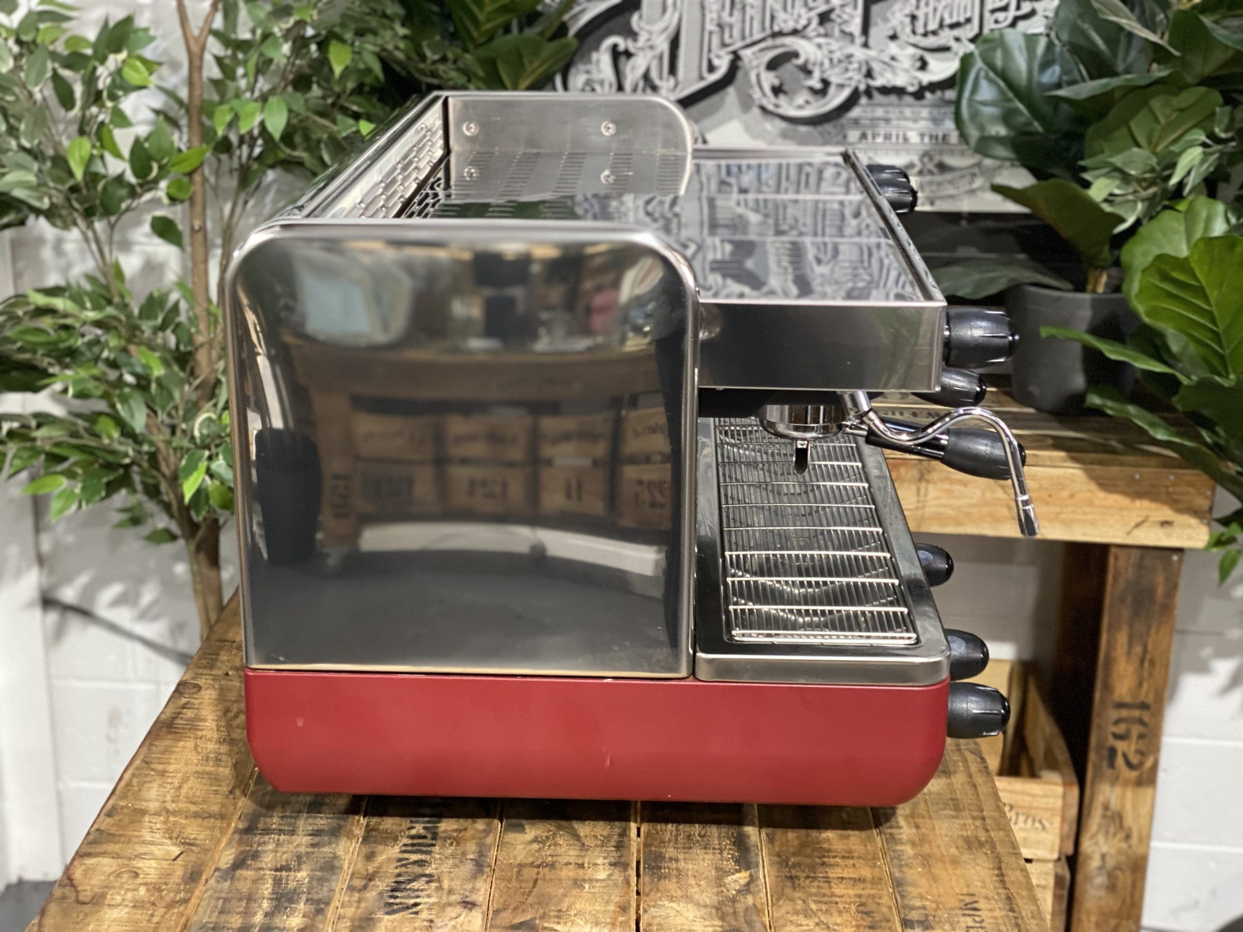 La Cimbali M22 Premium 2 Group Red & Silver - Used