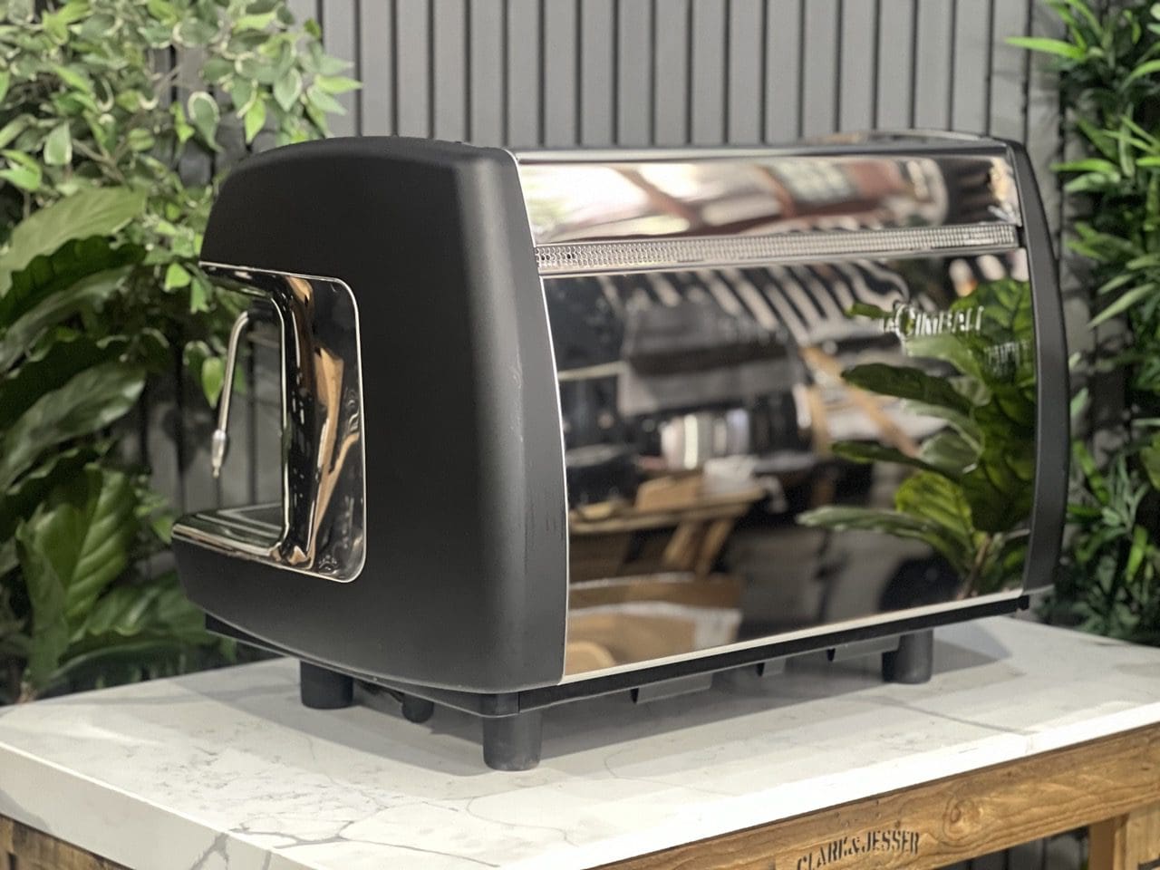 La Cimbali M39 Dosatorn 2 Group Black Espresso Coffee Machine - Used