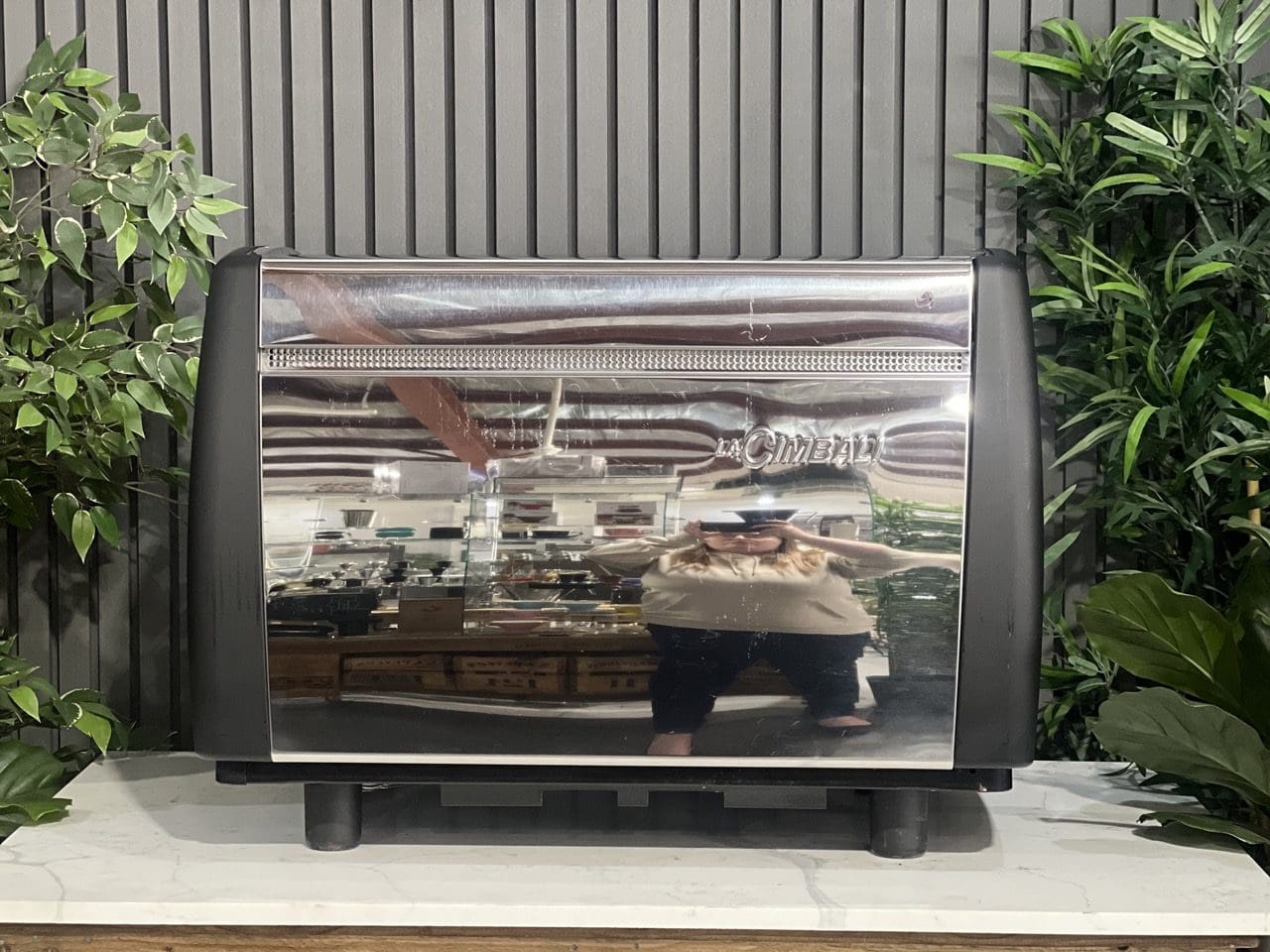 La Cimbali M39 Dosatorn 2 Group Black Espresso Coffee Machine - Used