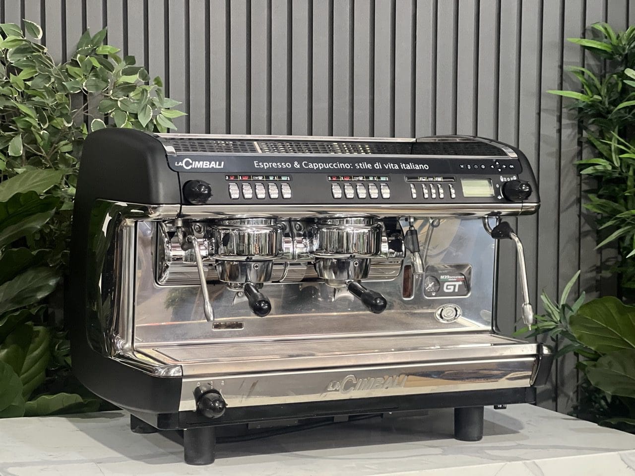 La Cimbali M39 Dosatorn 2 Group Black Espresso Coffee Machine - Used