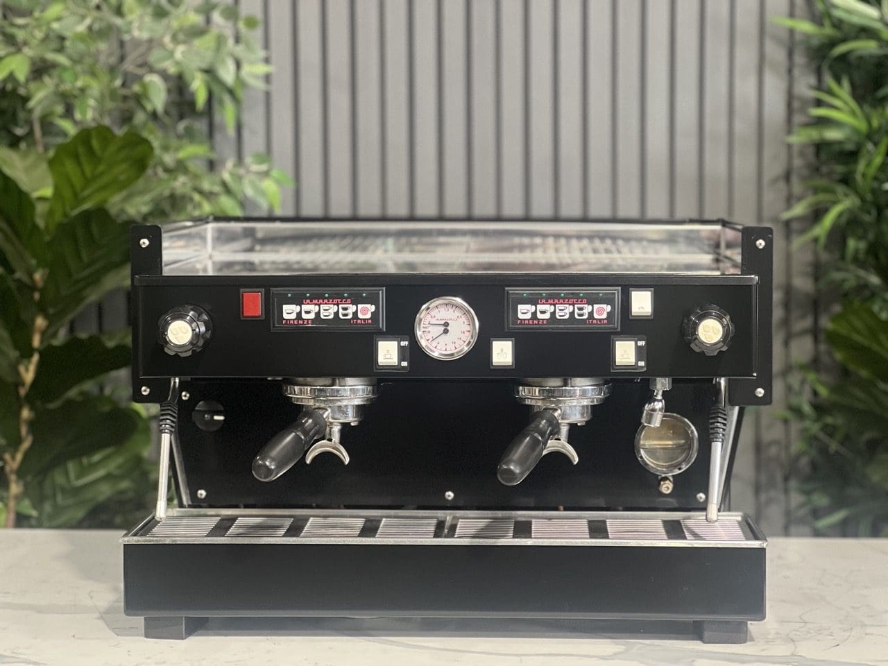La Marzocco Linea Classic 2 Group Matte Black Espresso Coffee Machine - Used