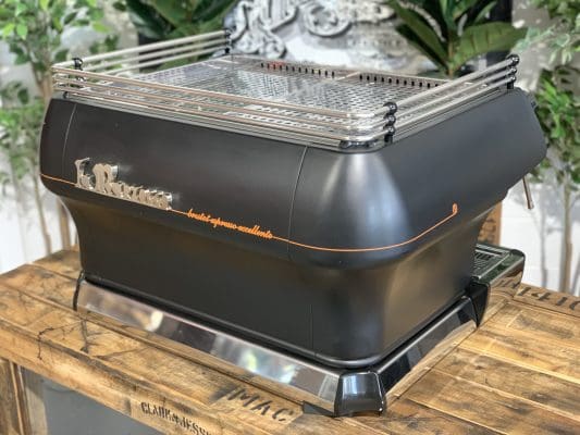 La Marzocco FB80 2 Group Black w. Orange - Used