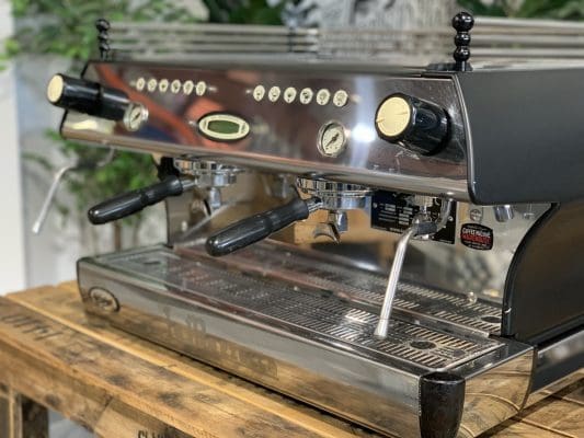 La Marzocco FB80 2 Group Black w. Orange - Used