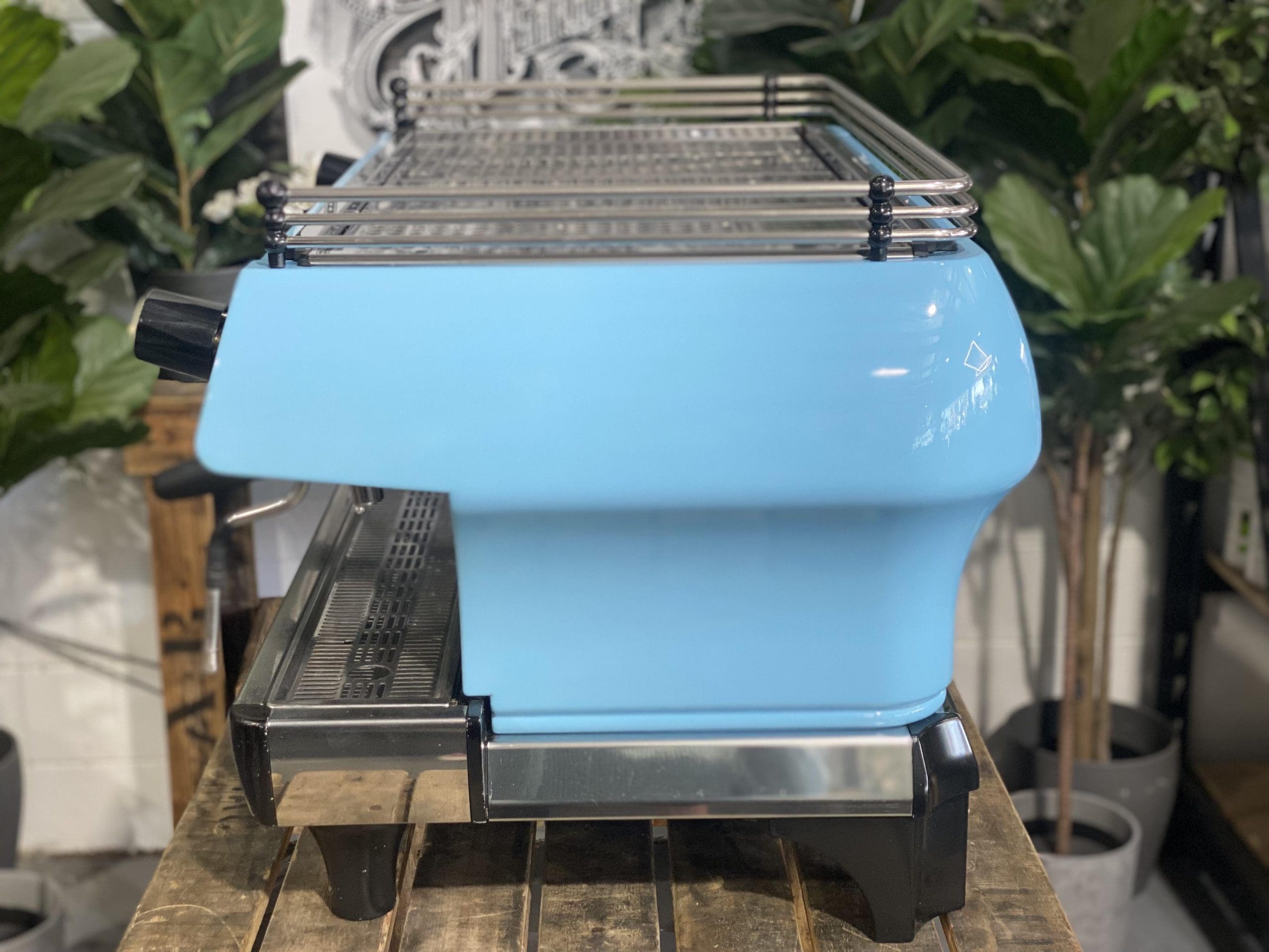 La Marzocco FB80 3 Group Baby Blue Espresso Coffee Machine - Used