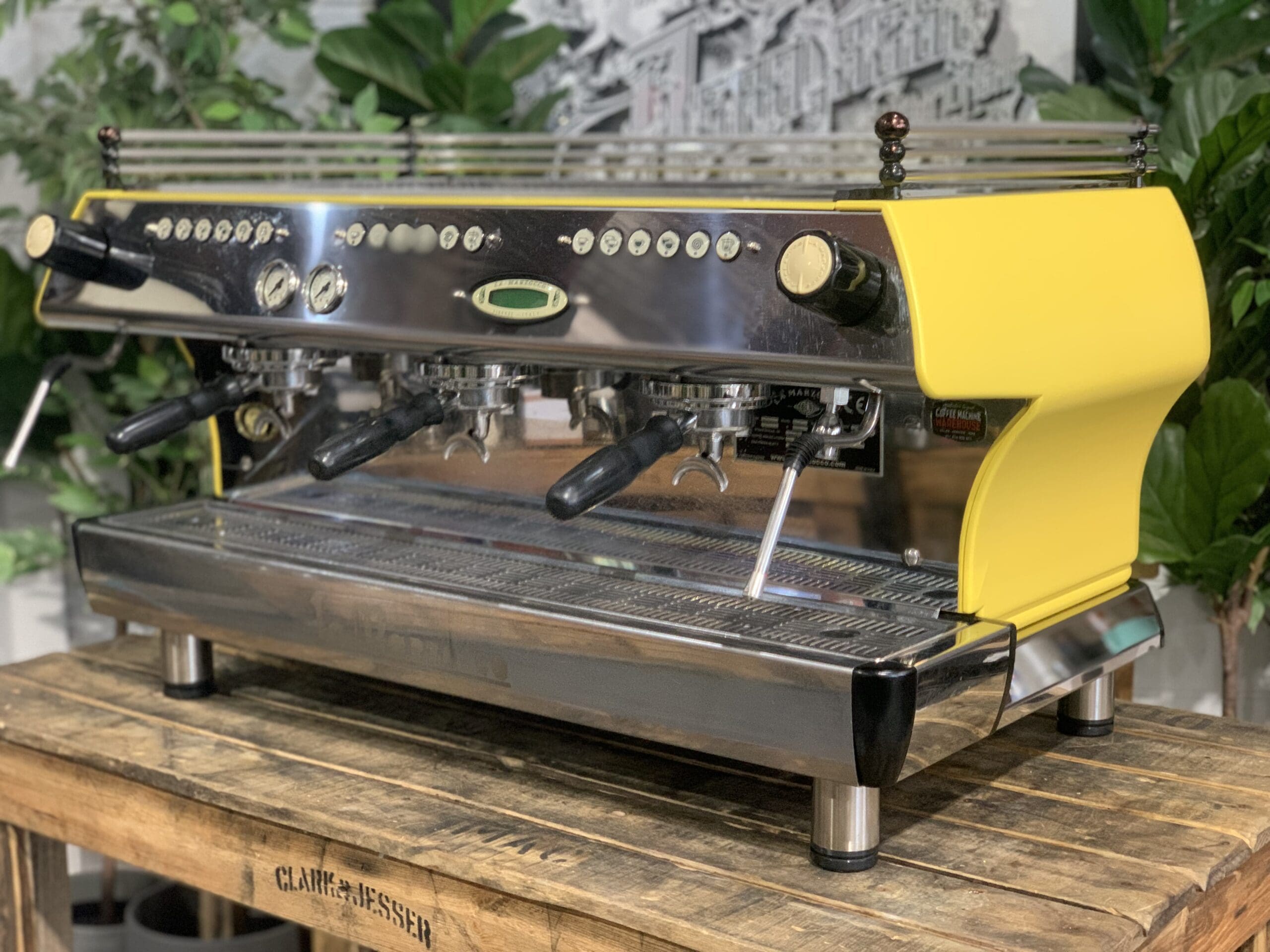 La Marzocco FB80 3 Group Yellow - Used