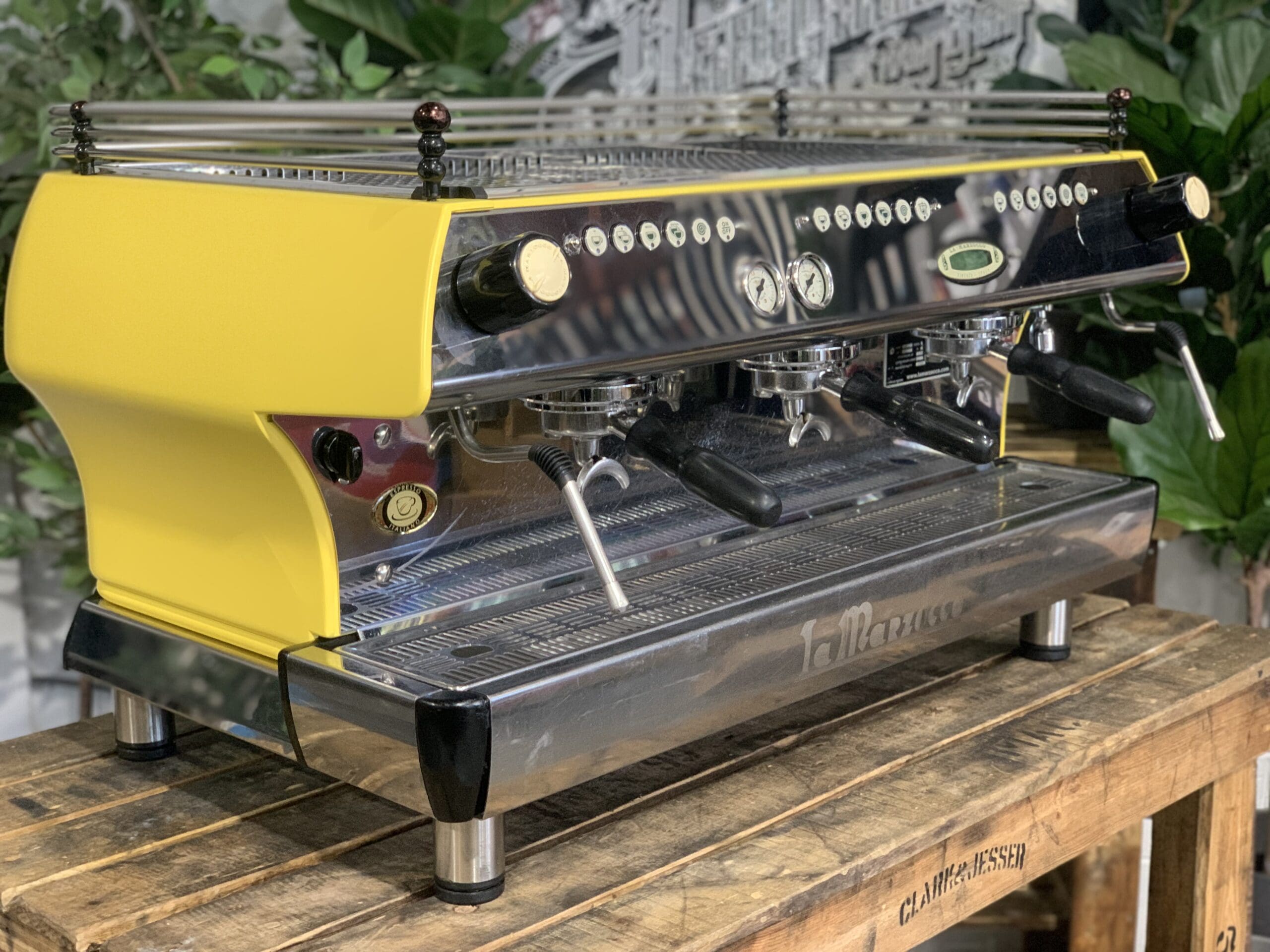 La Marzocco FB80 3 Group Yellow - Used