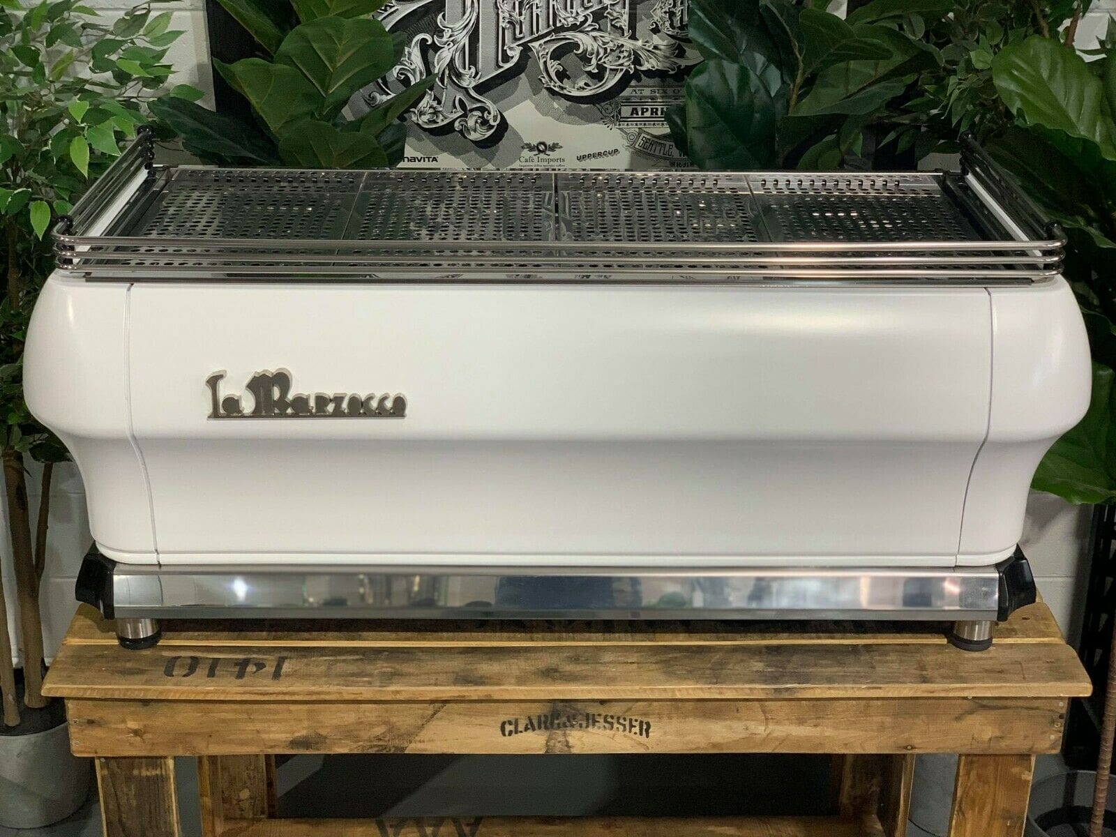 La Marzocco FB80 4 Group Coffee Machine White - Used