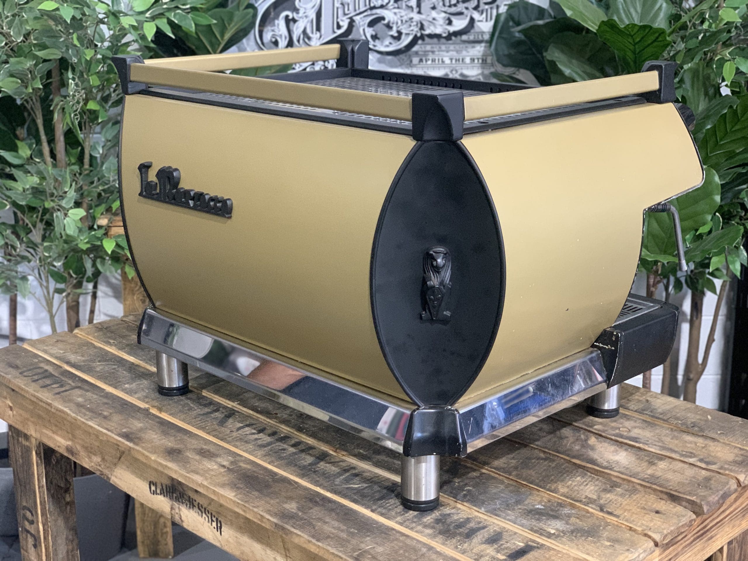 La Marzocco GB5 2 Group Black & Gold - Used