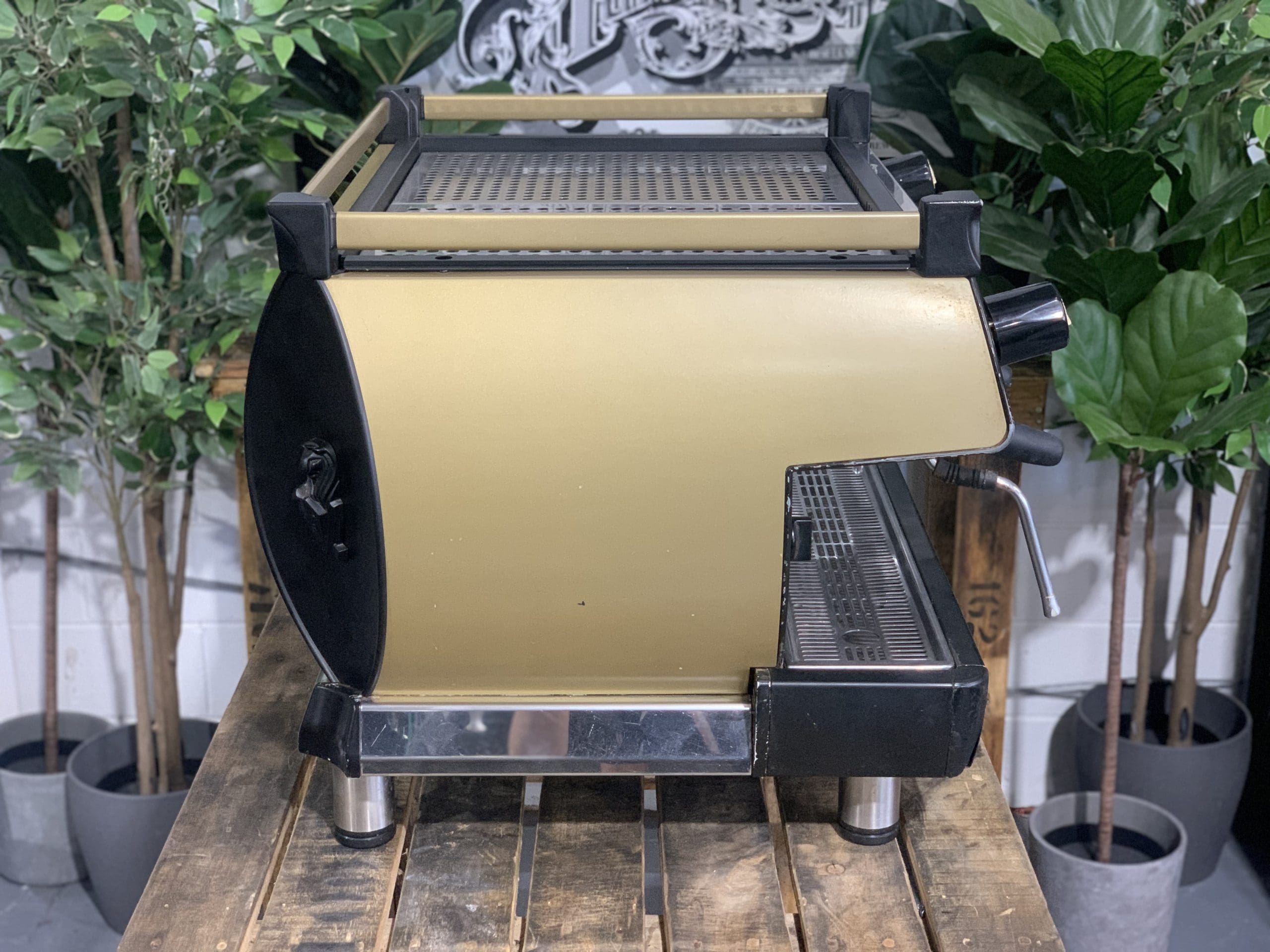 La Marzocco GB5 2 Group Black & Gold - Used