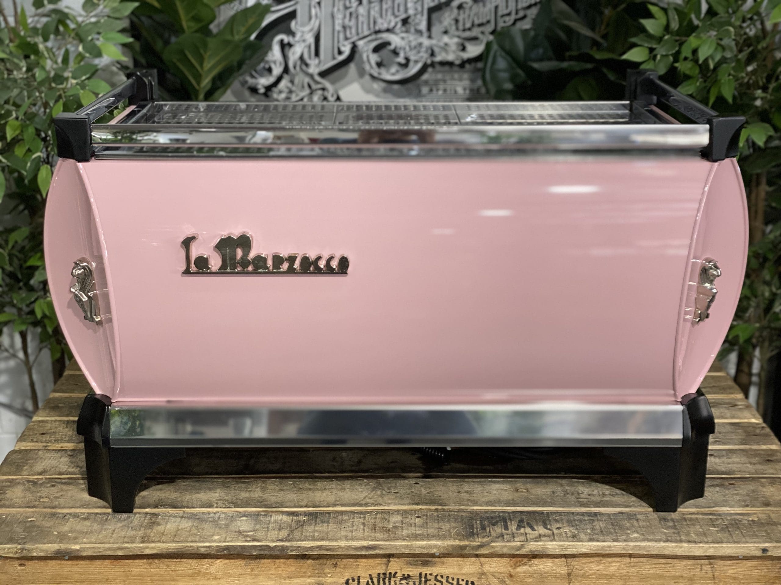 La Marzocco GB5 3 Group Pink Espresso Coffee Machine - Used