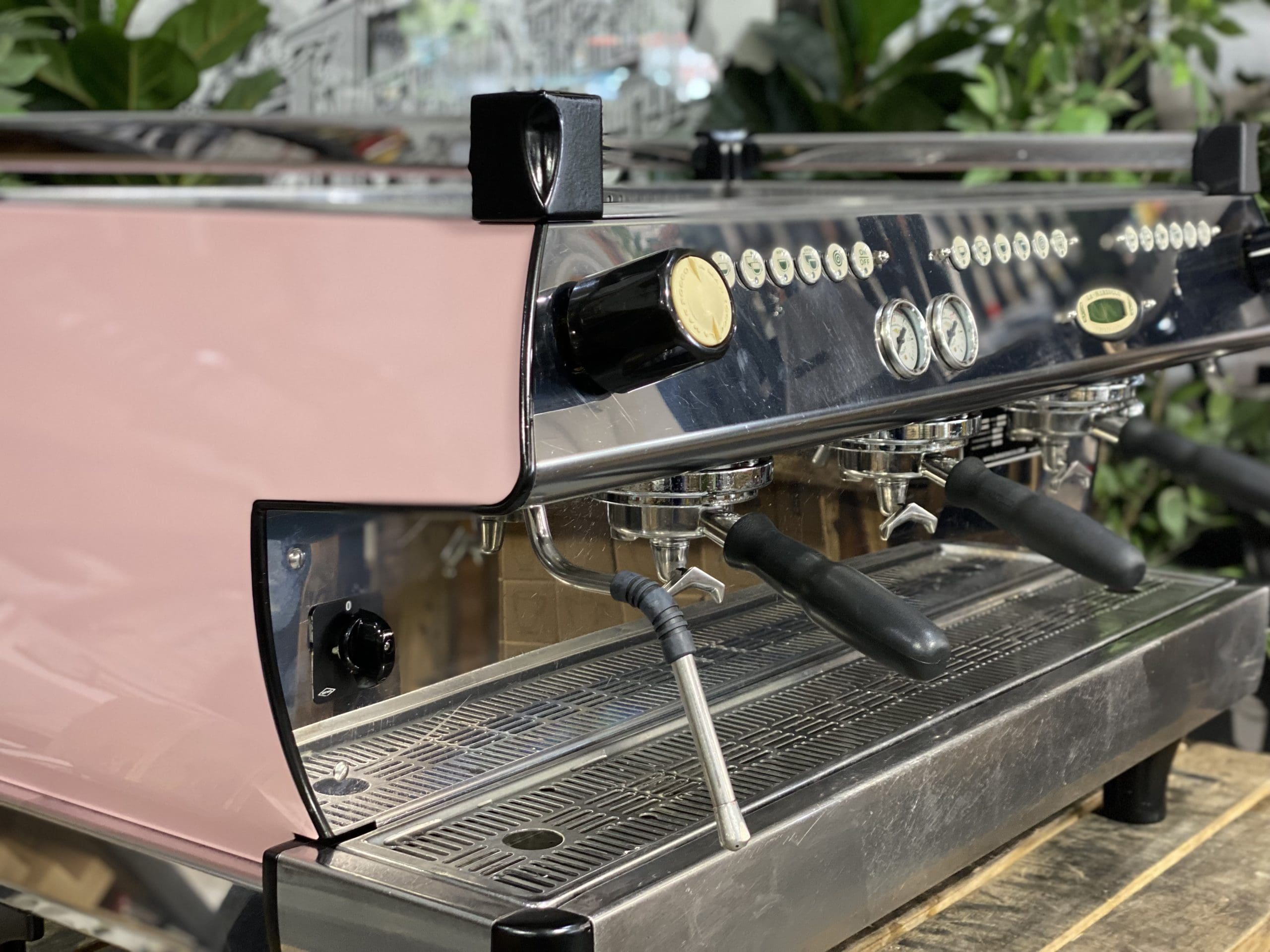 La Marzocco GB5 3 Group Pink Espresso Coffee Machine - Used