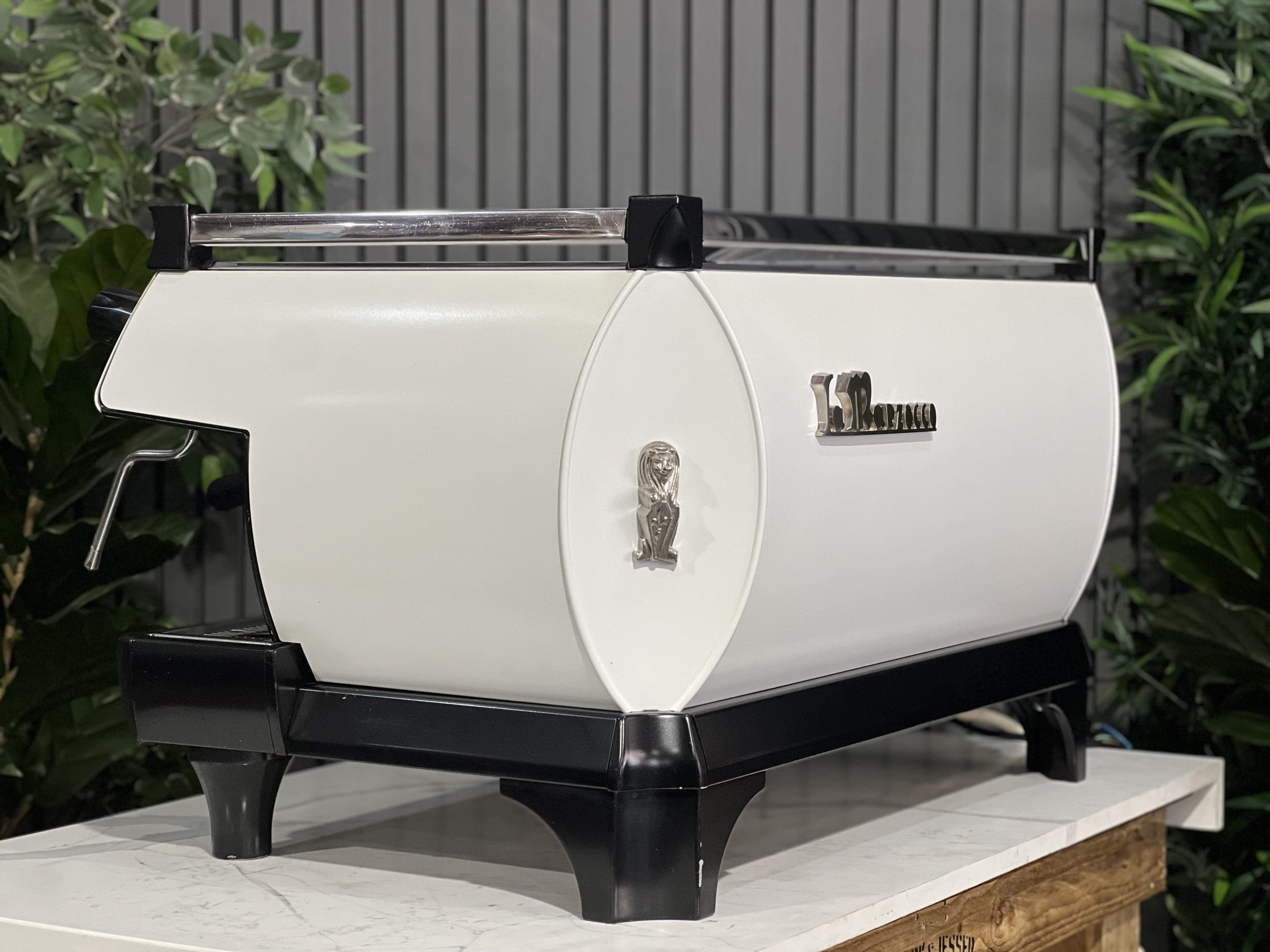 La Marzocco GB5 3 Group High Feet Full White - Used