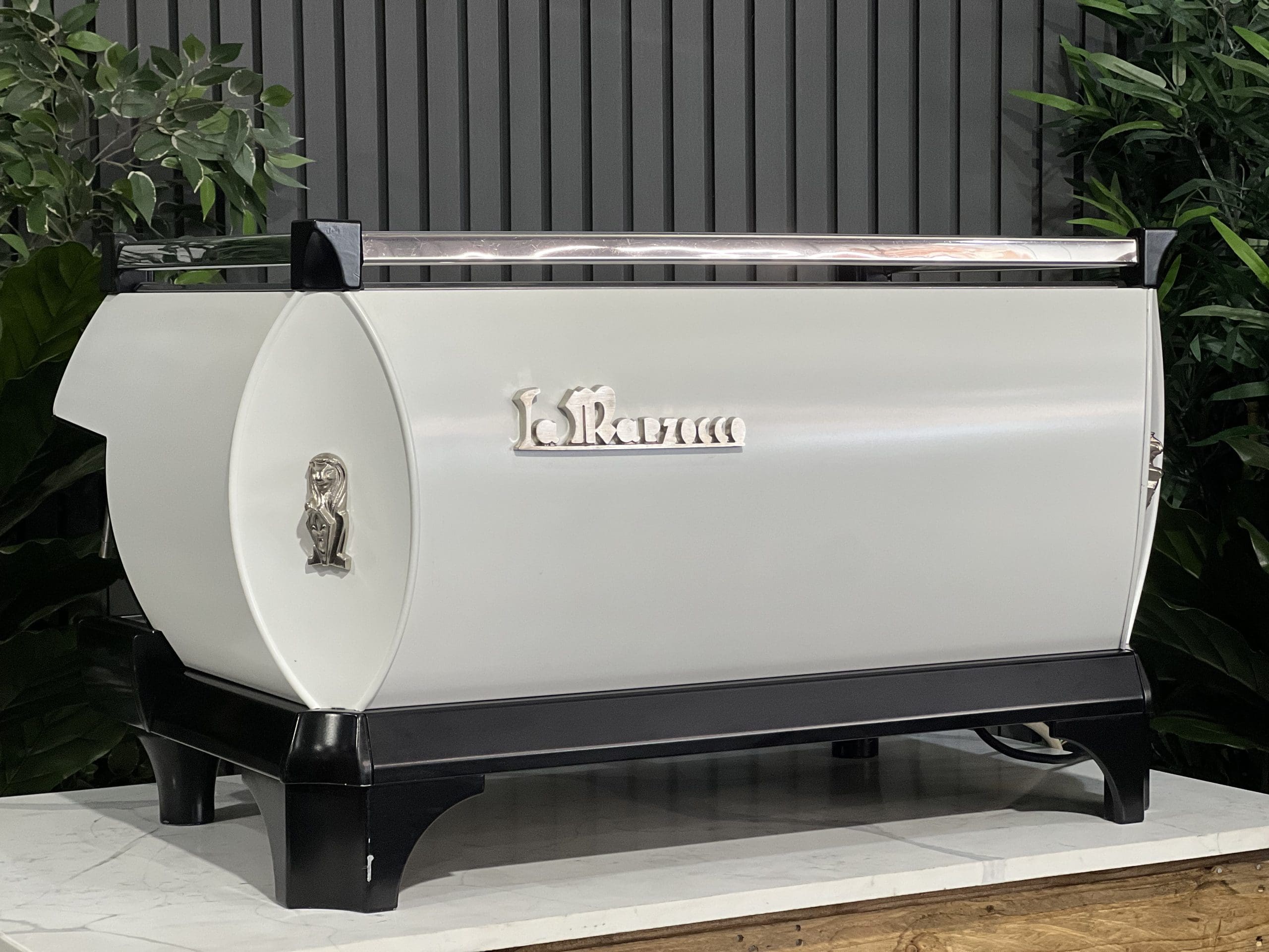 La Marzocco GB5 3 Group High Feet Full White - Used