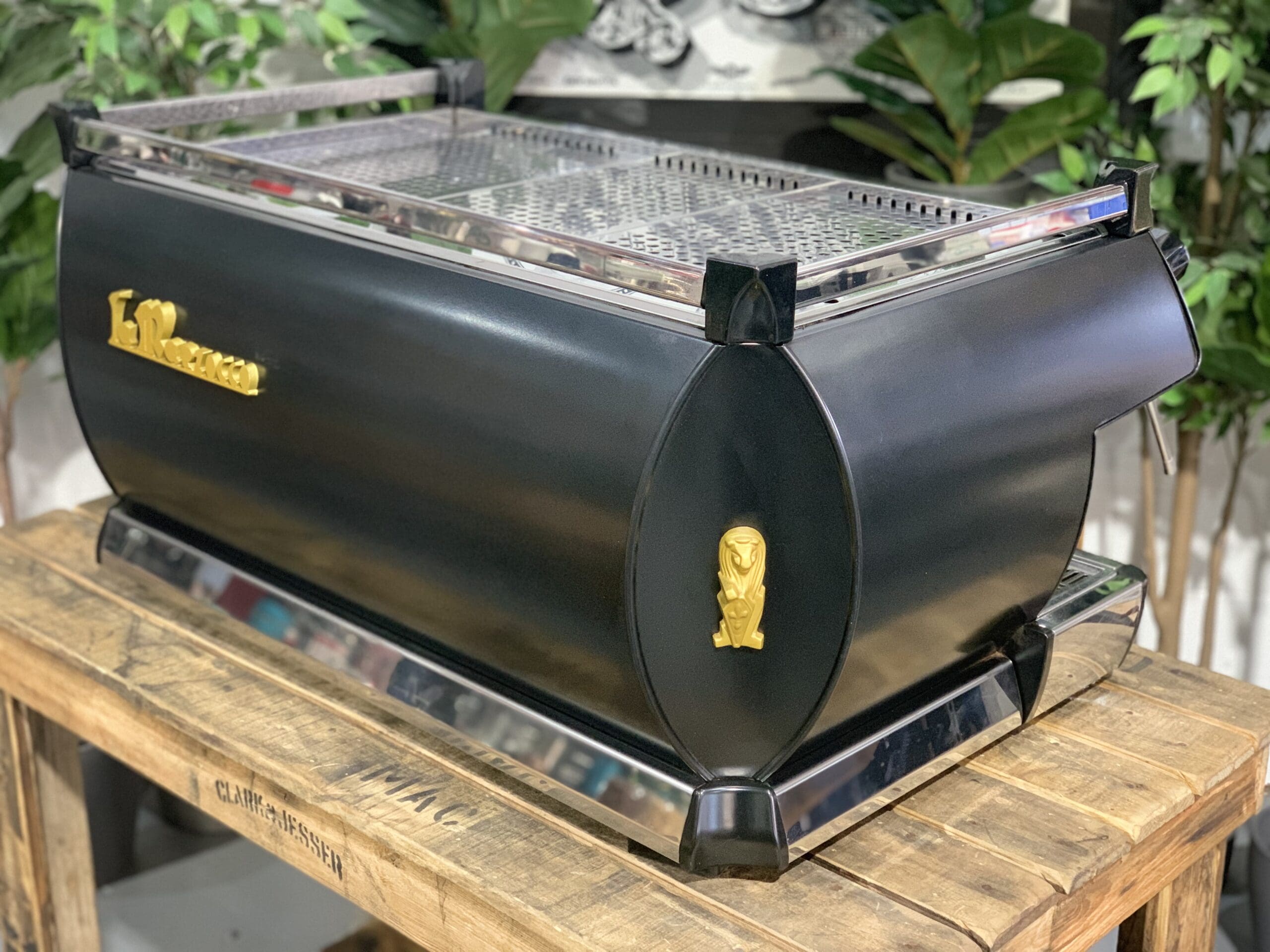 La  Marzocco FB80 3 Group Black & Gold - Used
