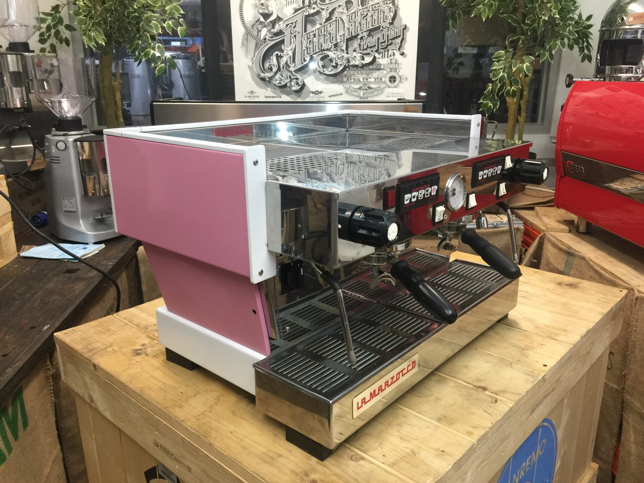 La Marzocco Linea Classic 2 Group Pink Gin - Used