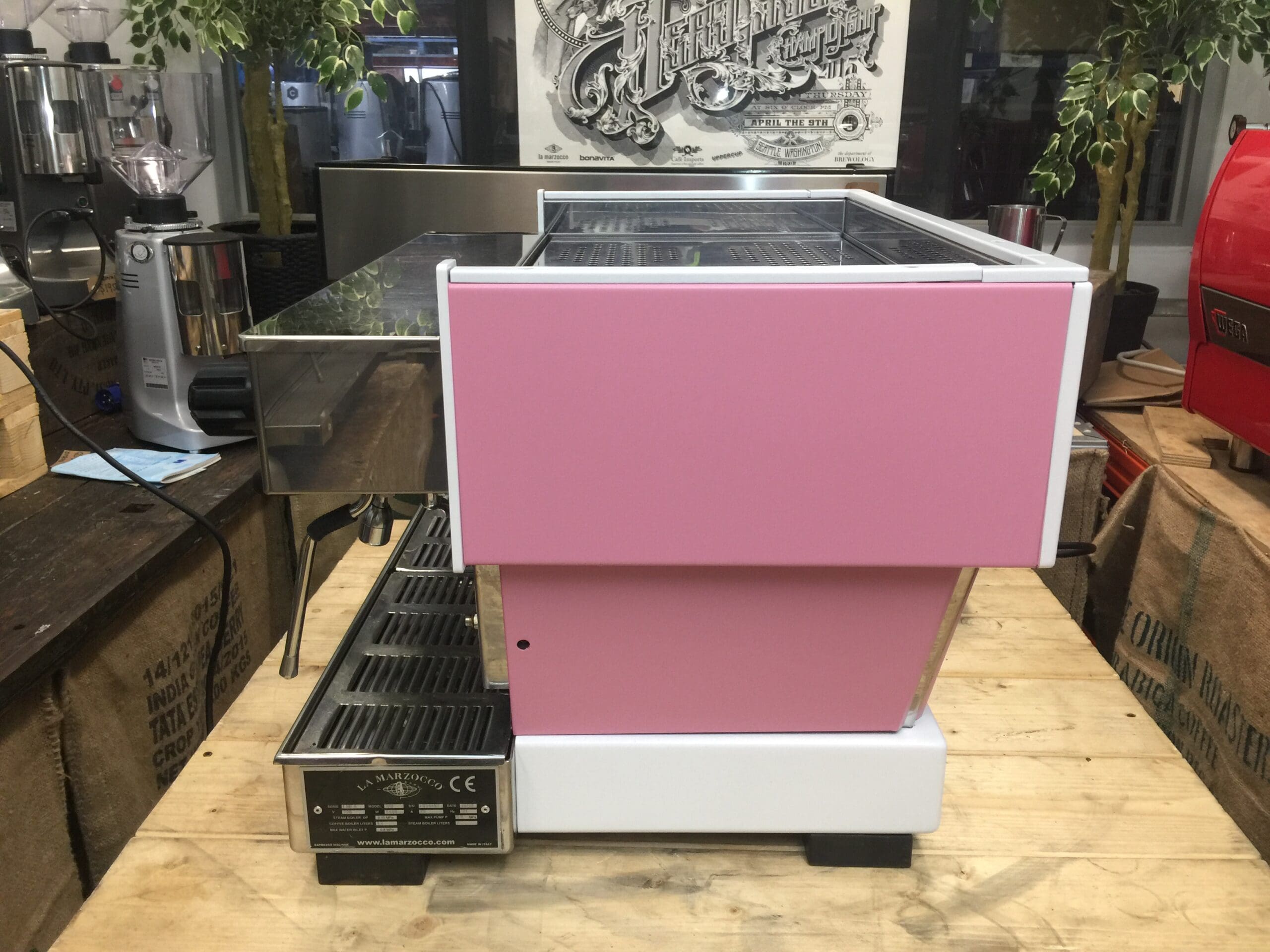 La Marzocco Linea Classic 2 Group Pink Gin - Used