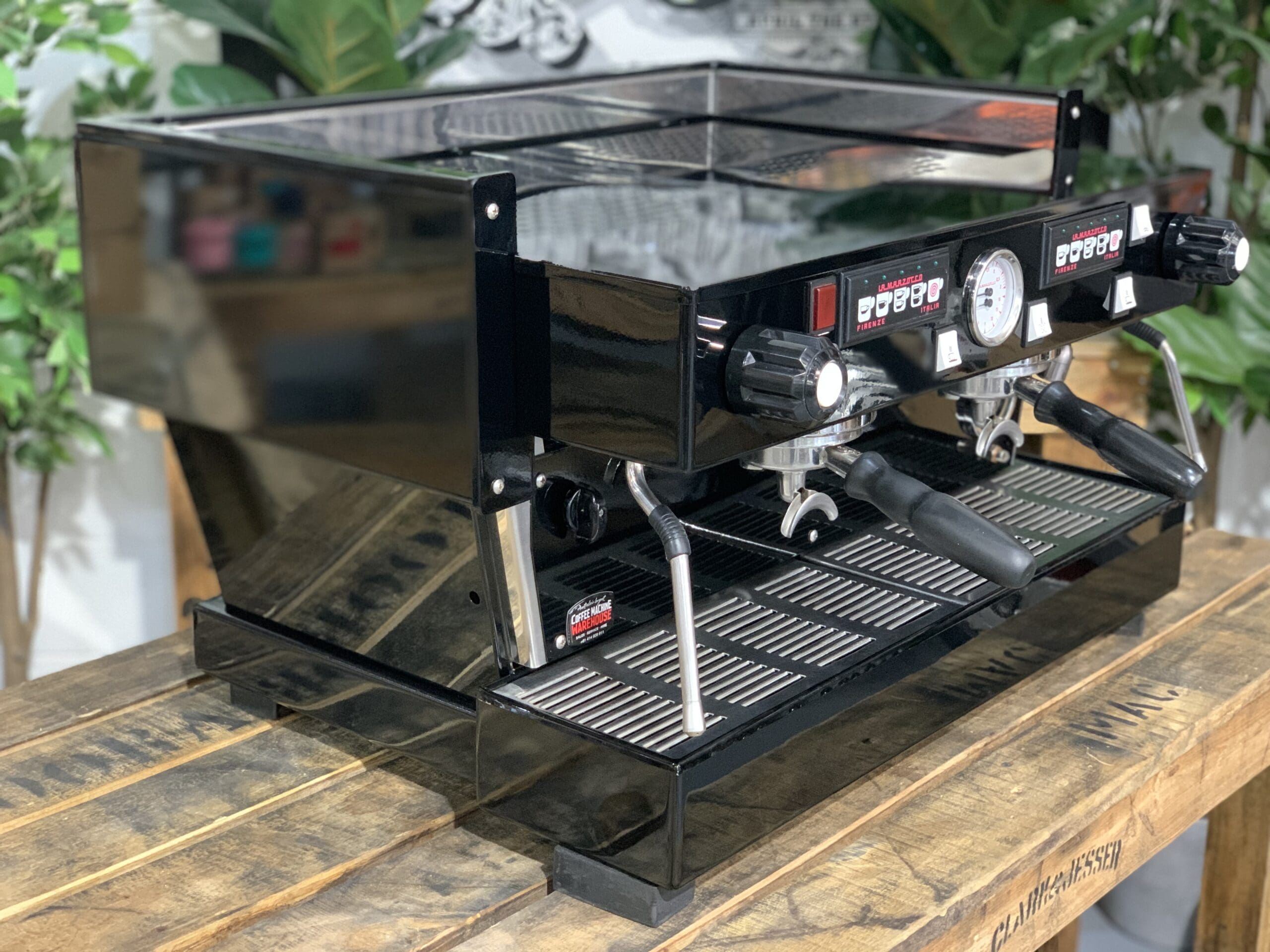 La Marzocco Linea Classic 2 Group Custom Gloss Black - Used