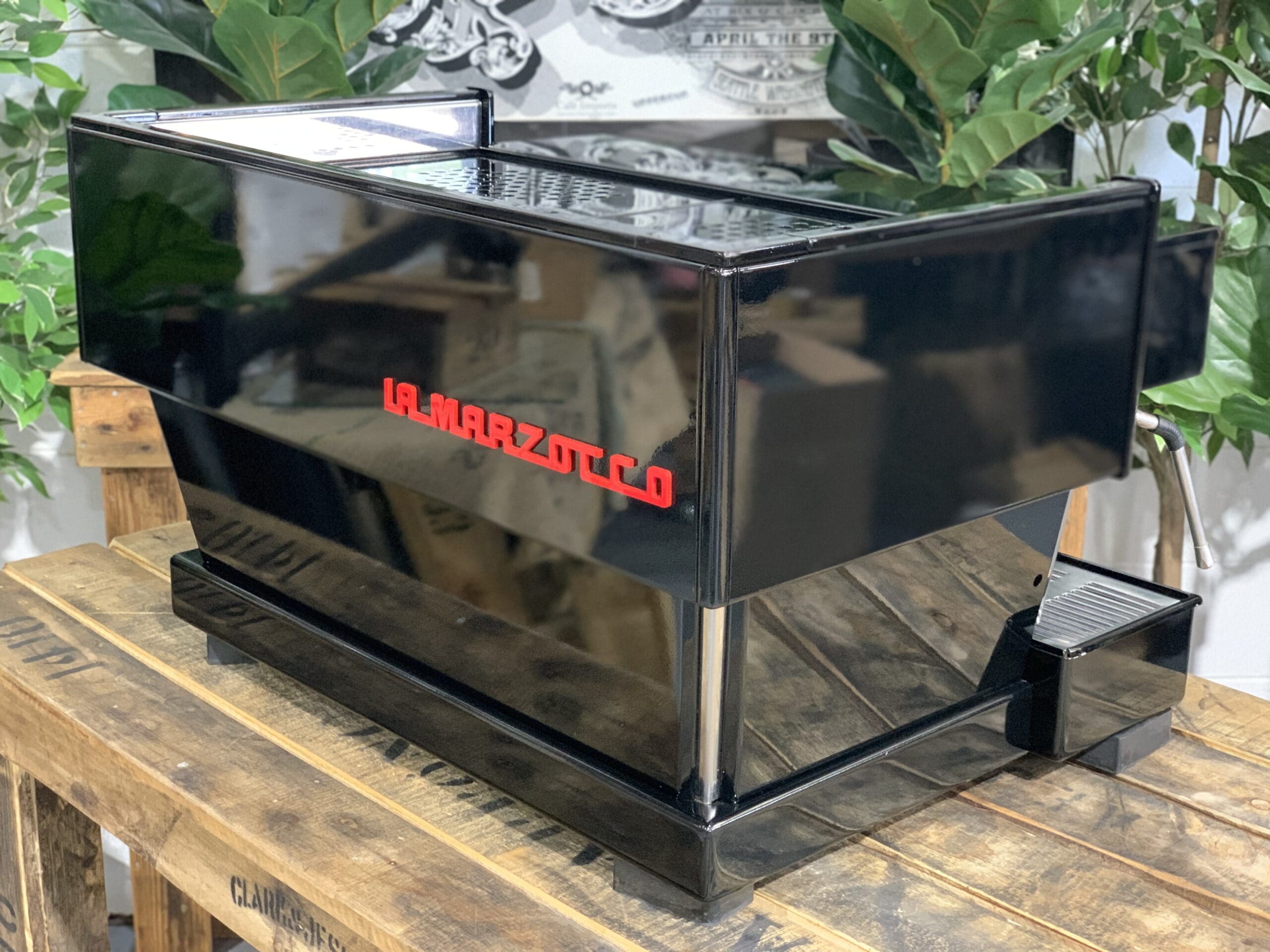 La Marzocco Linea Classic 2 Group Custom Gloss Black - Used