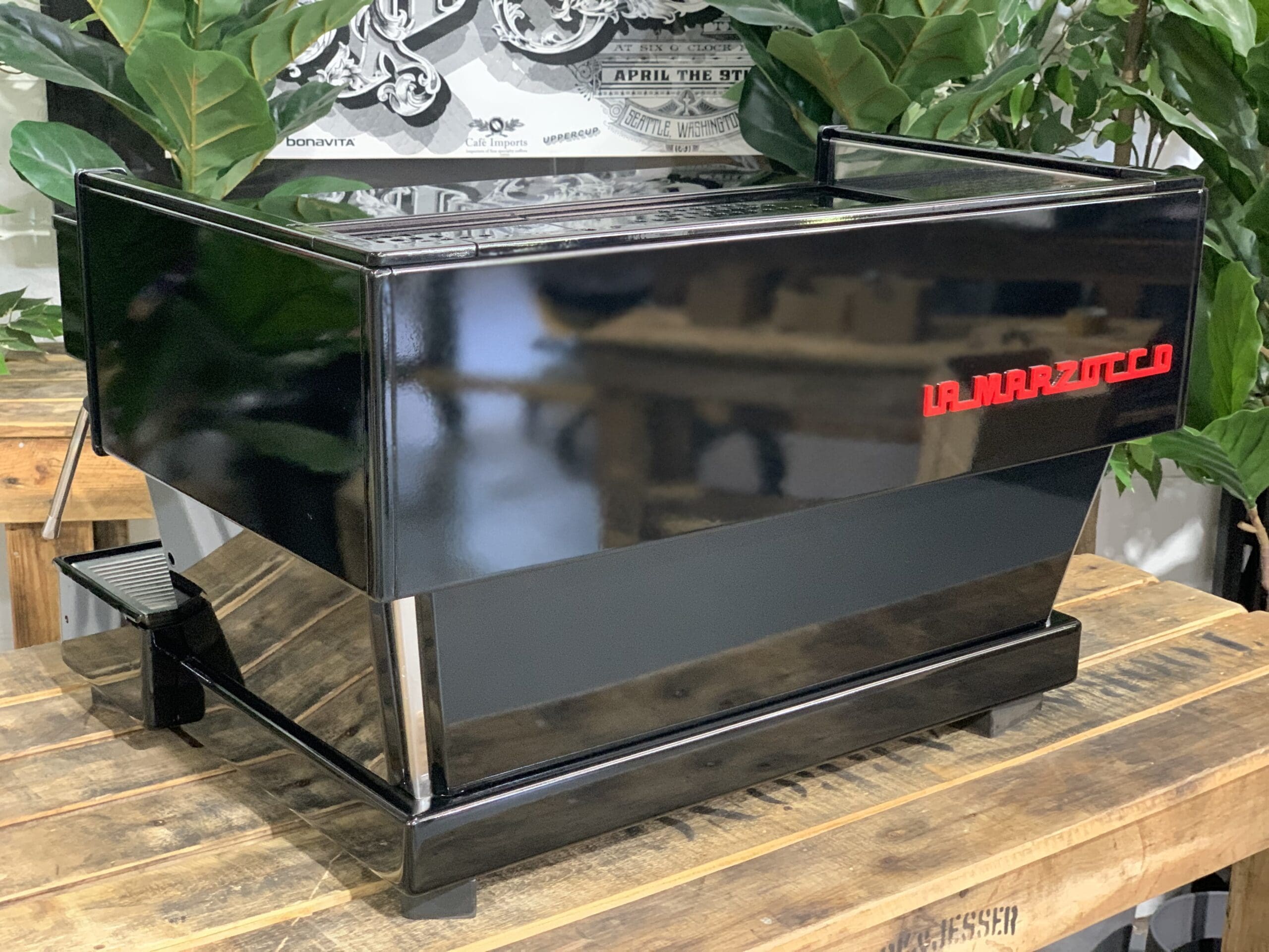 La Marzocco Linea Classic 2 Group Custom Gloss Black - Used