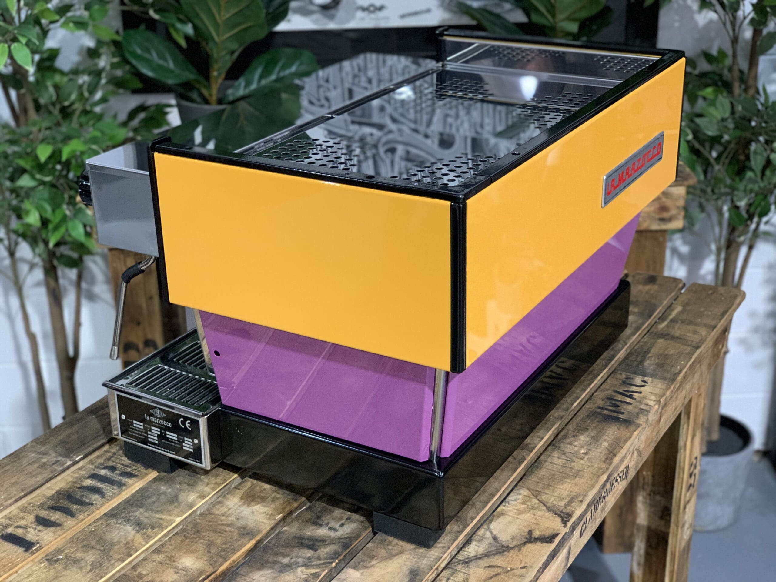 La Marzocco Linea Classic 2 Group Purple & Orange - Used