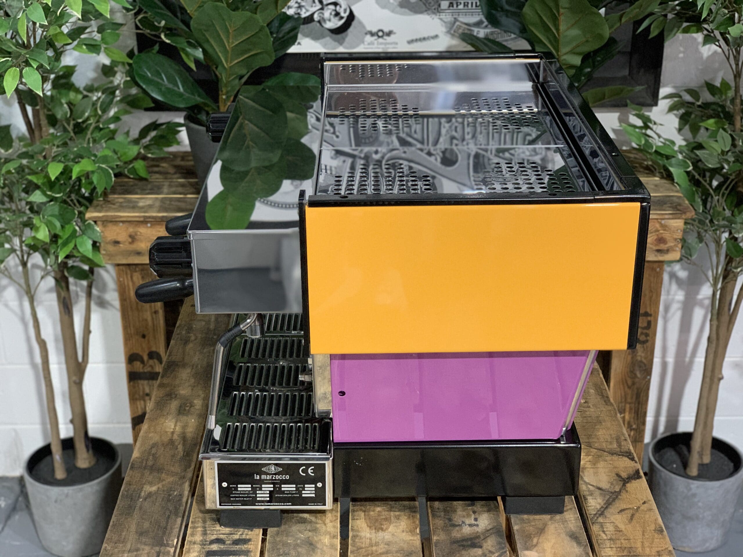 La Marzocco Linea Classic 2 Group Purple & Orange - Used