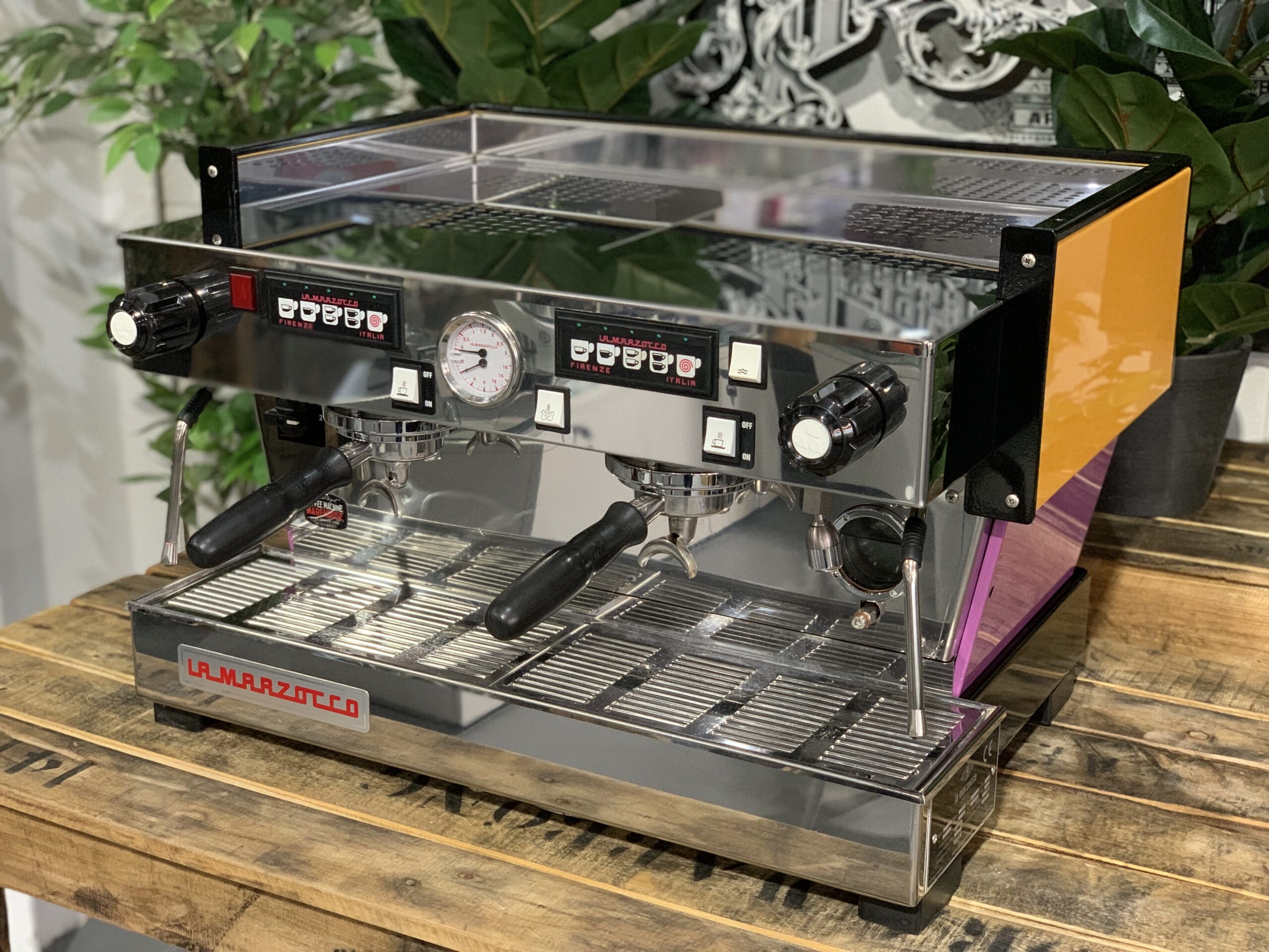 La Marzocco Linea Classic 2 Group Purple & Orange - Used