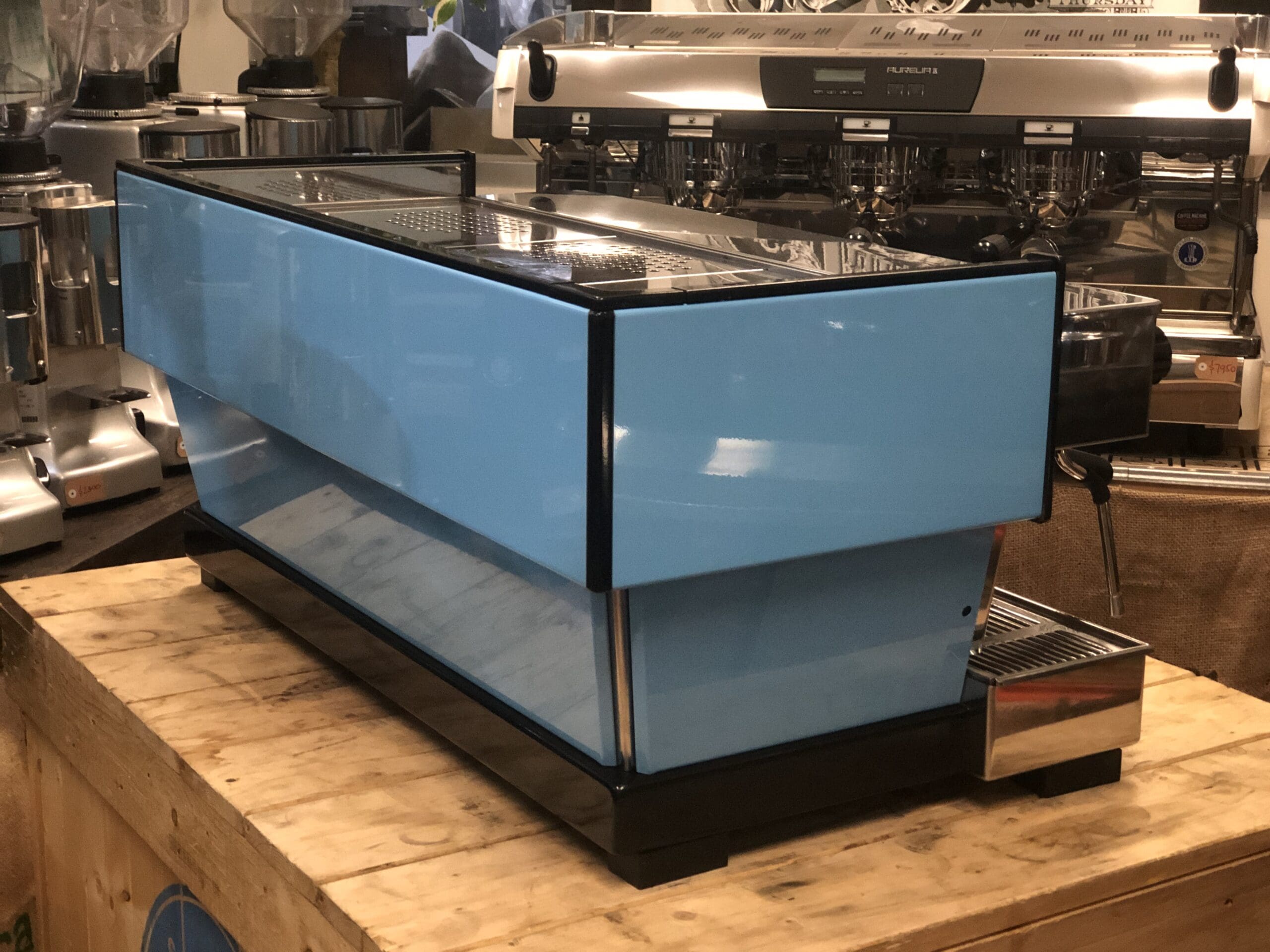La Marzocco Linea Classic 3 Group Baby Blue - Used