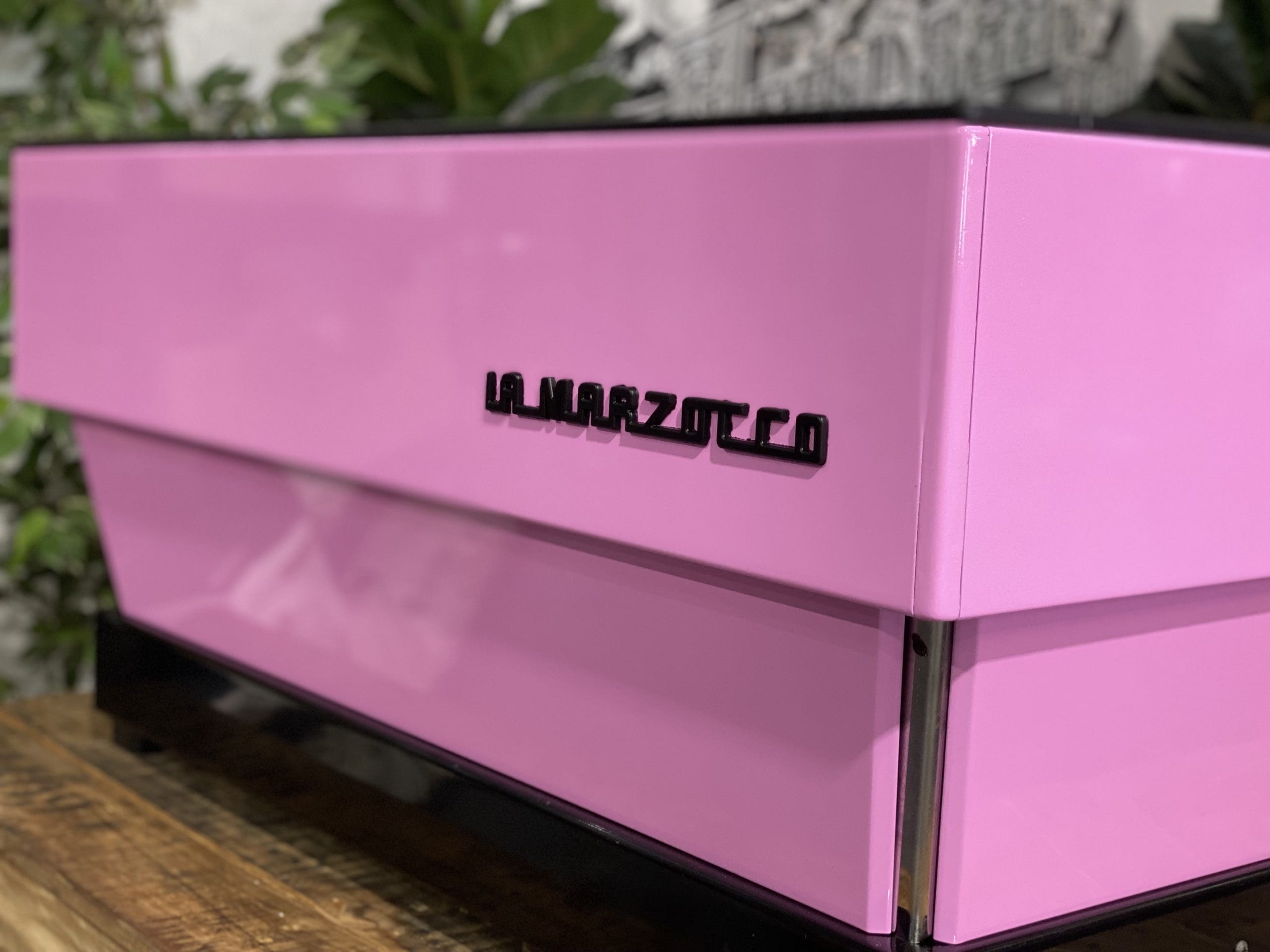 La Marzocco Linea Classic 3 Group Contemporary Pink Espresso Coffee Machine - Used
