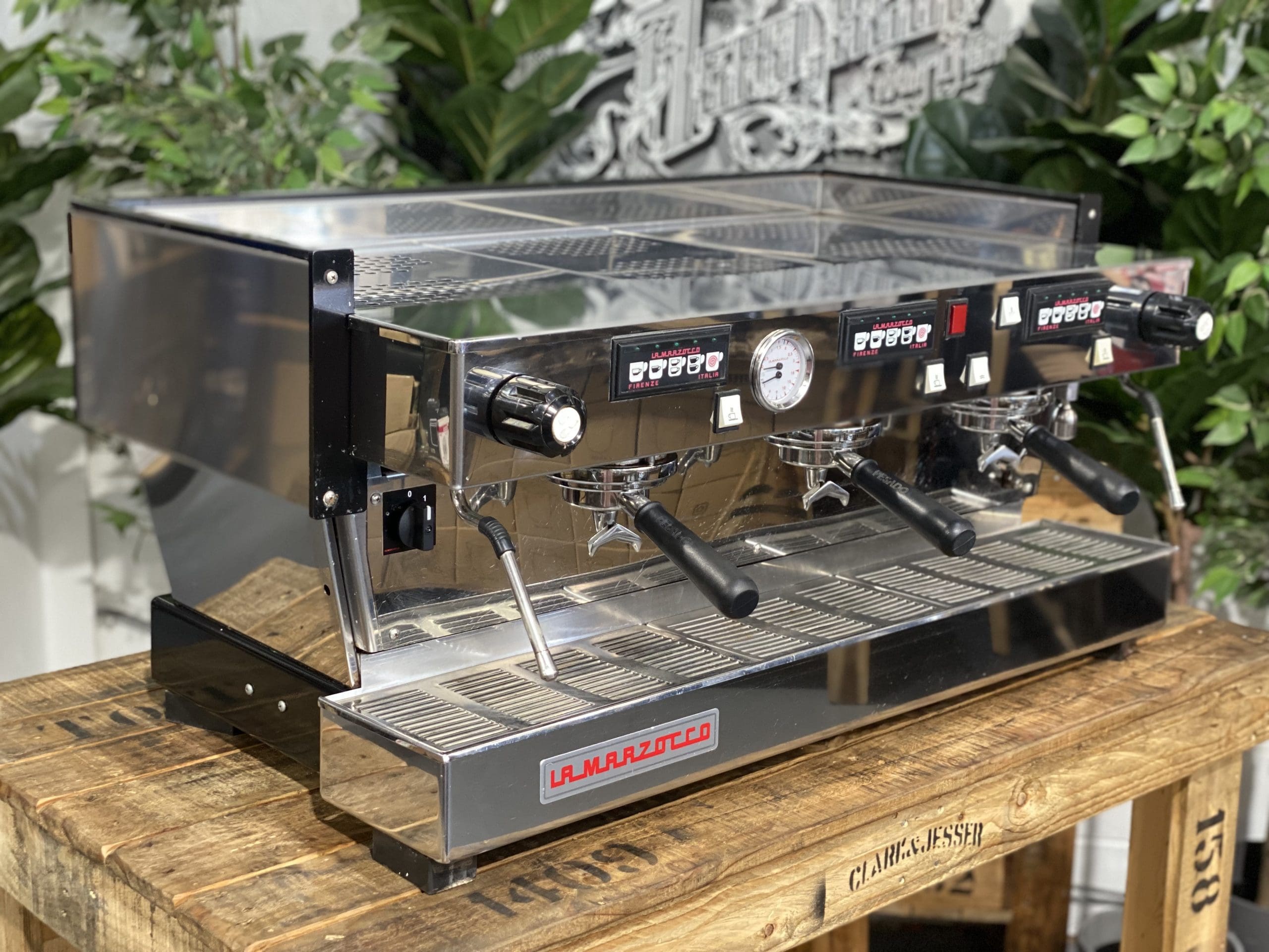 La Marzocco Linea Classic High Cup 3 Group Stainless Espresso Coffee Machine - Used