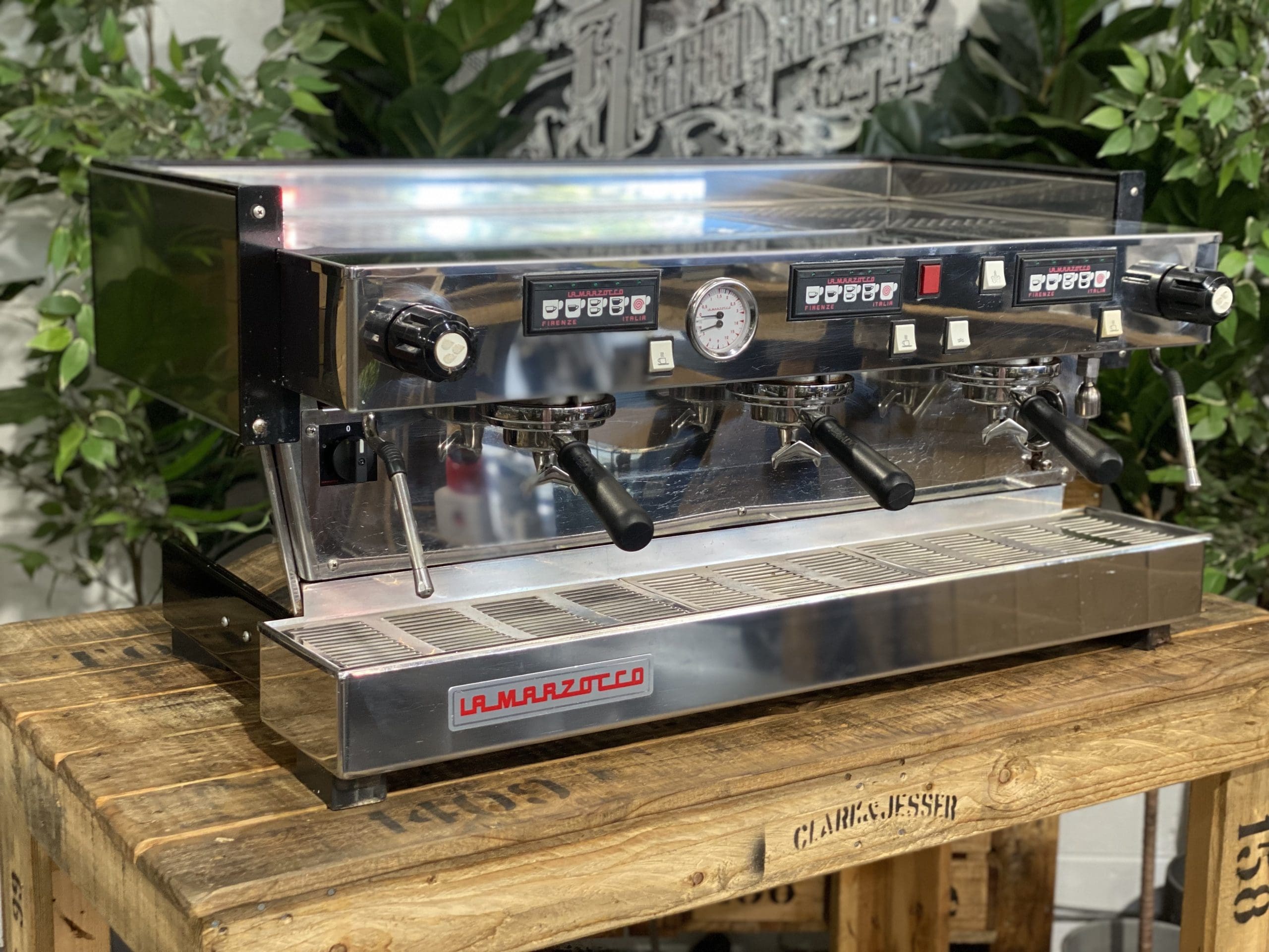 La Marzocco Linea Classic High Cup 3 Group Stainless Espresso Coffee Machine - Used