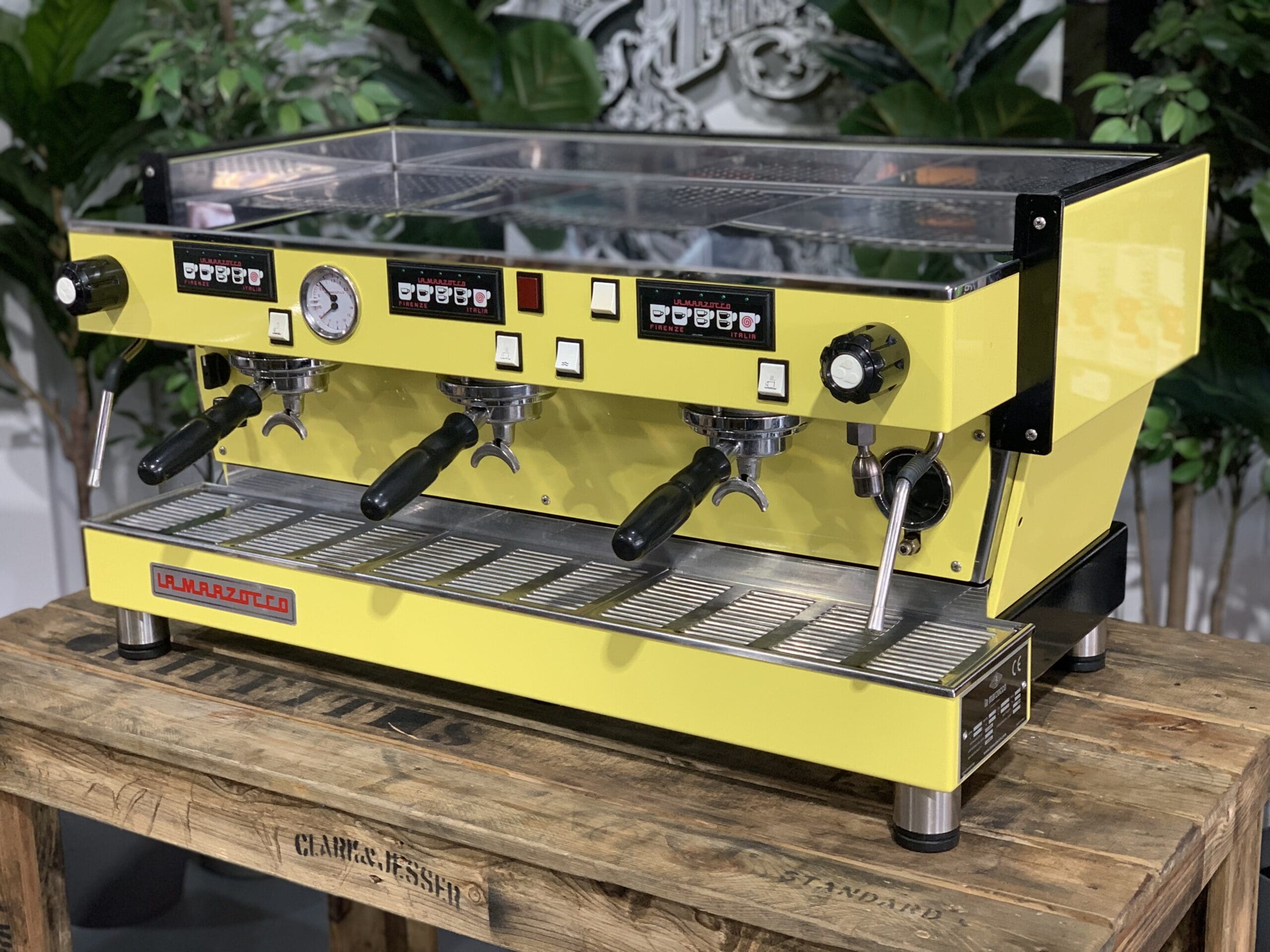 La Marzocco Linea Classic 3 Group Lego Yellow - Used