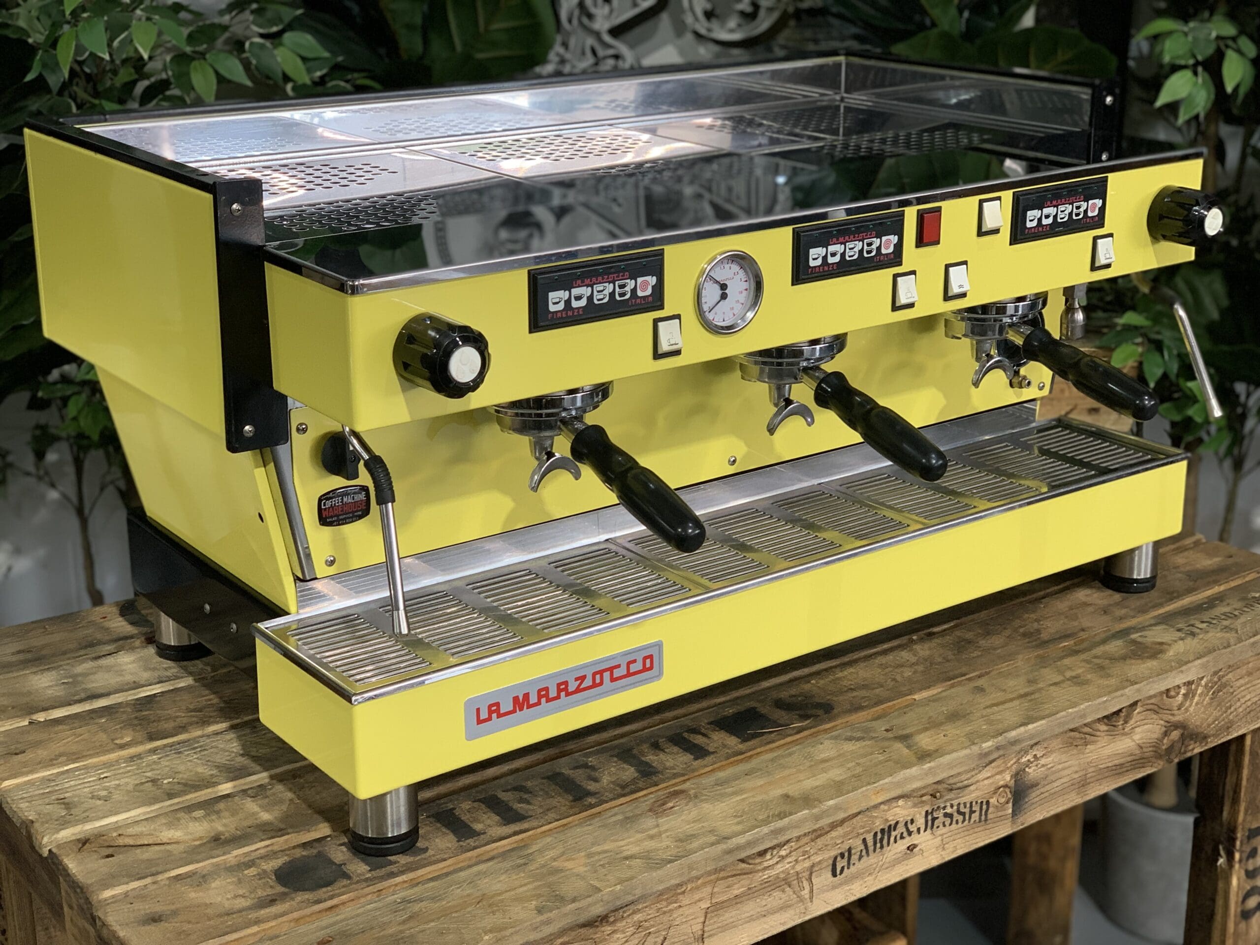 La Marzocco Linea Classic 3 Group Lego Yellow - Used