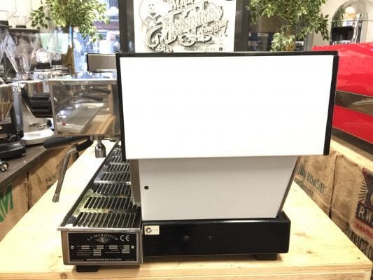 La Marzocco Linea 4 Group Coffee Machine White with Chrono Touch Pads - Used