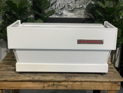 La Marzocco Linea 3 Group Full White with White Group Handles - Used