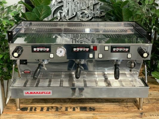La Marzocco Linea 3 Group Stainless Steel with High Feet - Used