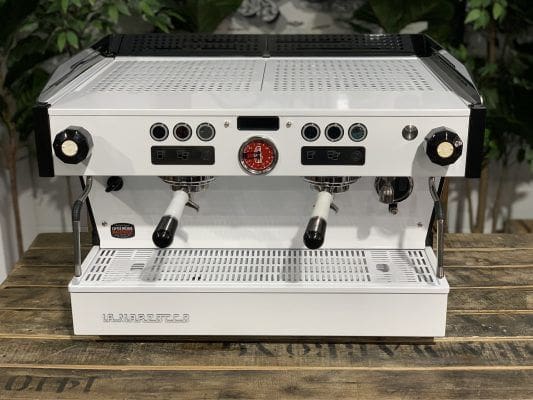 La Marzocco Linea PB 2 Group White & Black w. Pesado's - Used