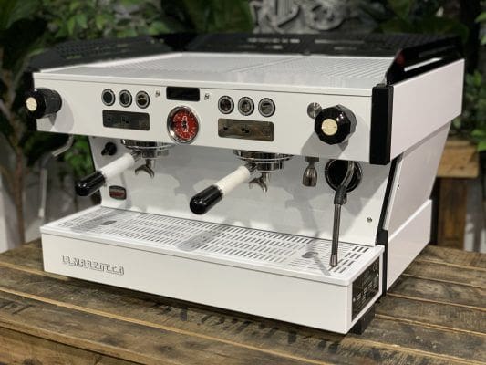 La Marzocco Linea PB 2 Group White & Black w. Pesado's - Used