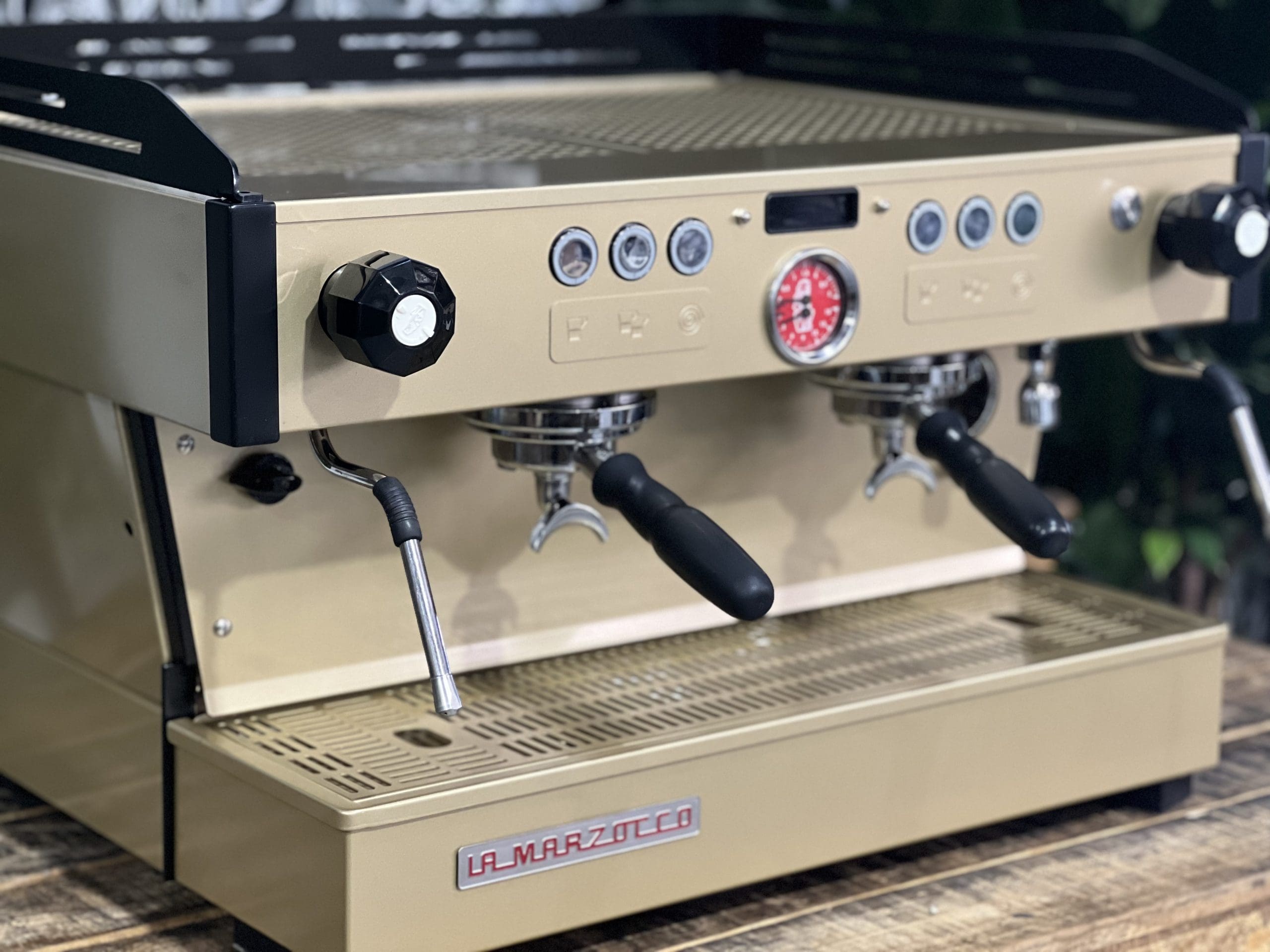 La Marzocco Linea PB 2 Group Gold & Black Espresso Coffee Machine - Used
