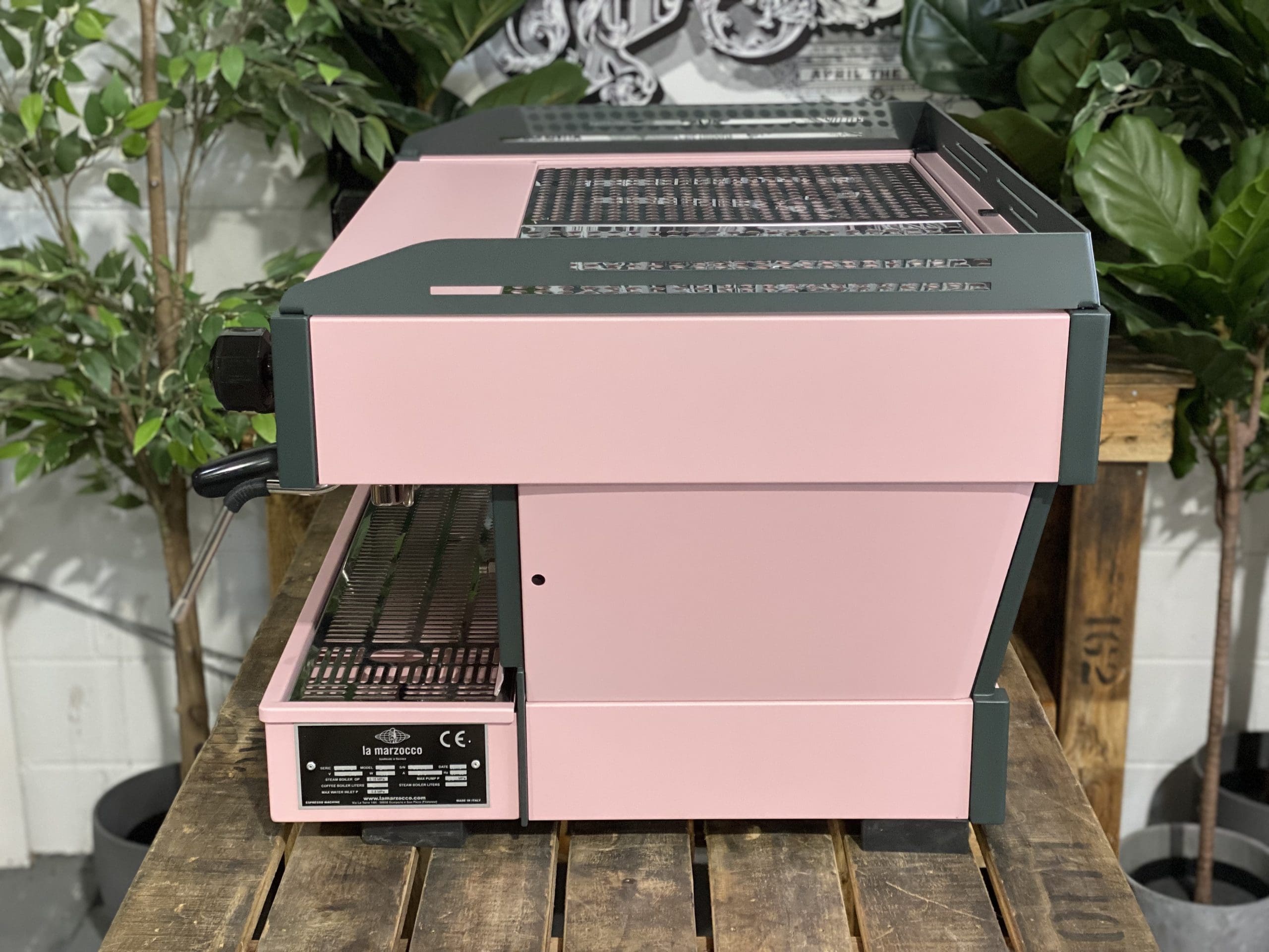 La Marzocco Linea PB 2 Group Pink & Charcoal - Used