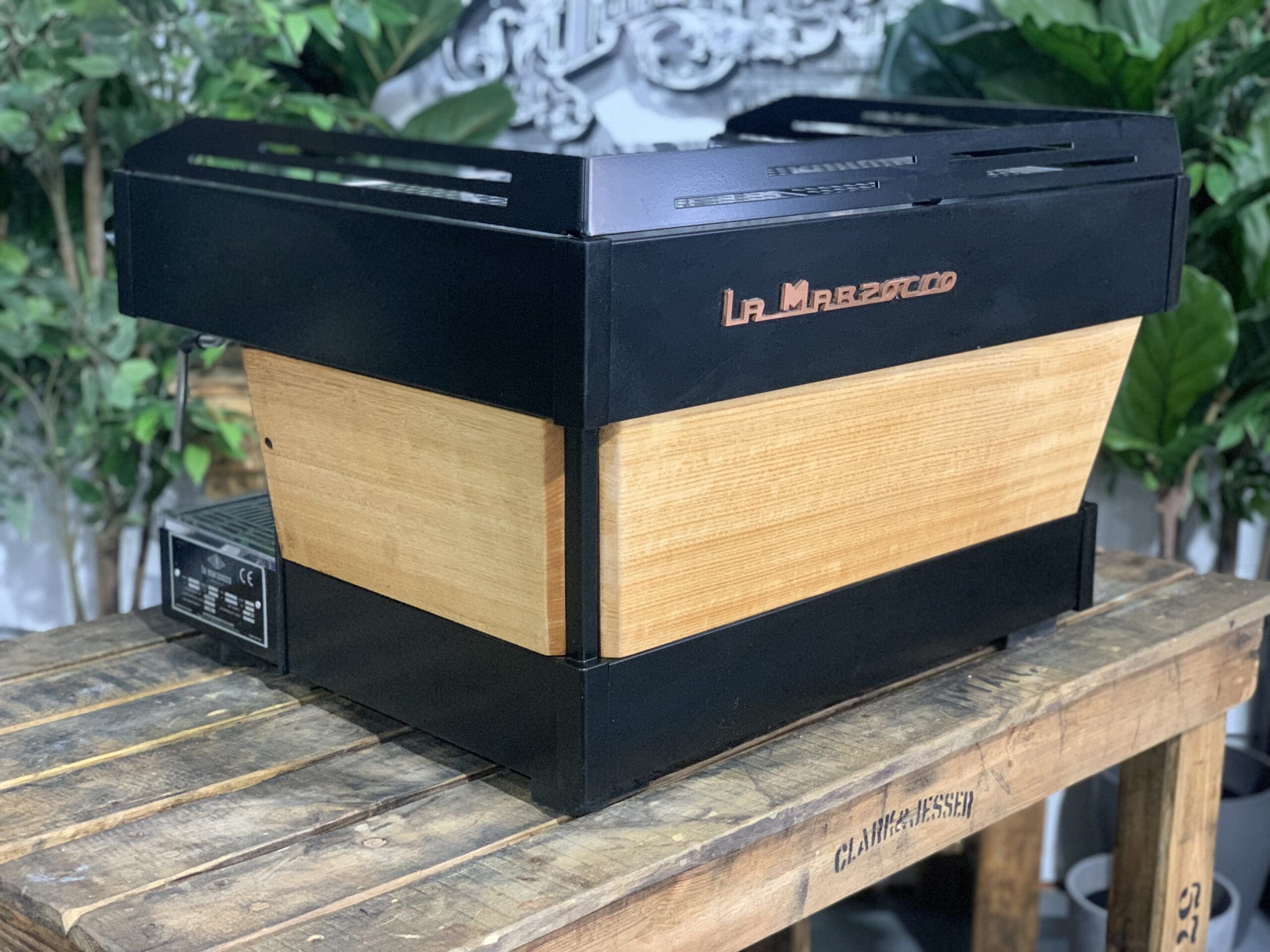 La Marzocco Linea PB Custom Wood 2 Group Black - Used