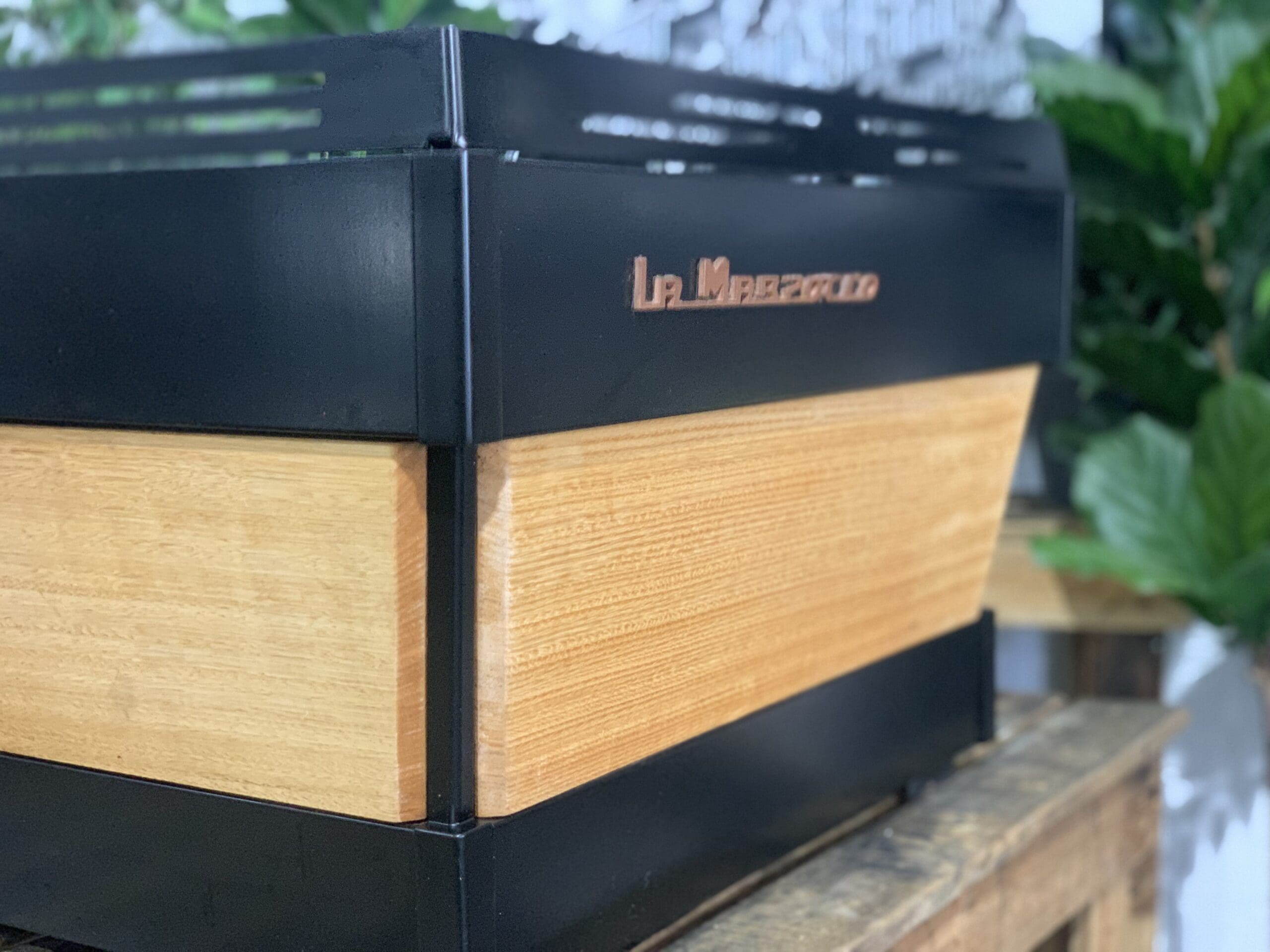 La Marzocco Linea PB Custom Wood 2 Group Black - Used