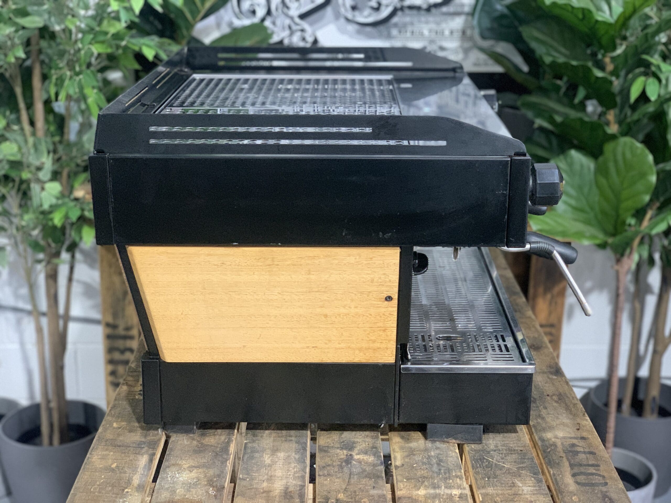 La Marzocco Linea PB Custom Wood 2 Group Black - Used