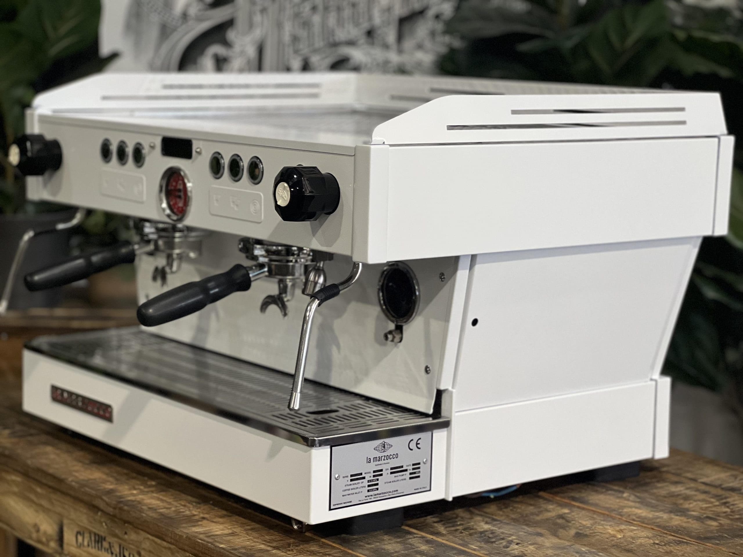 La Marzocco Linea PB 2 Group Full White Espresso Coffee Machine - Used