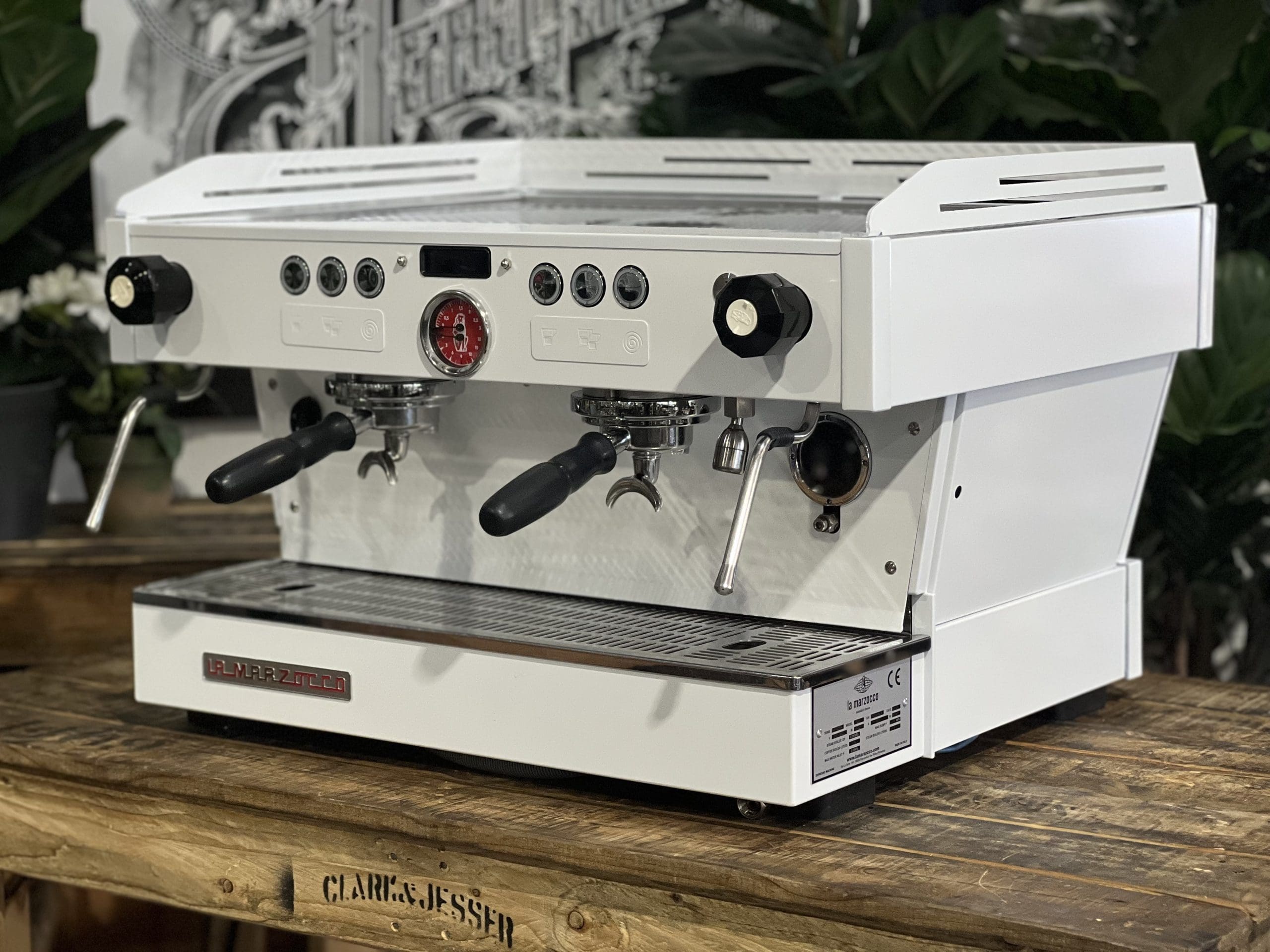 La Marzocco Linea PB 2 Group Full White Espresso Coffee Machine - Used