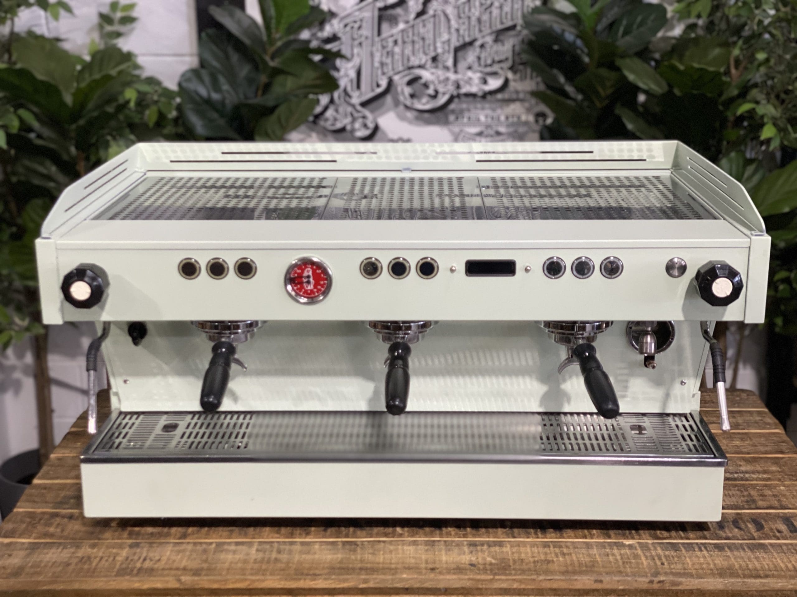 La Marzocco Linea PB 3 Group Matcha Green Espresso Coffee Machine - Used